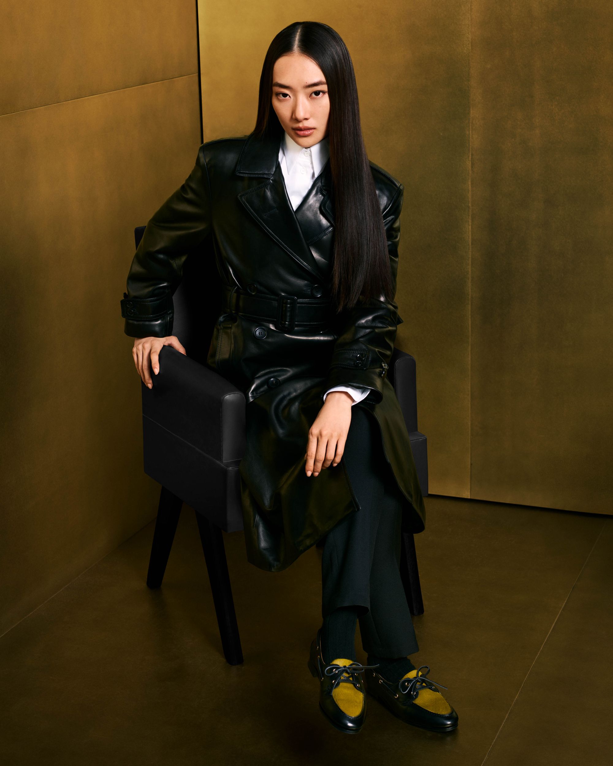 Bally Global - Plume Moccasin in Black Leather - Black