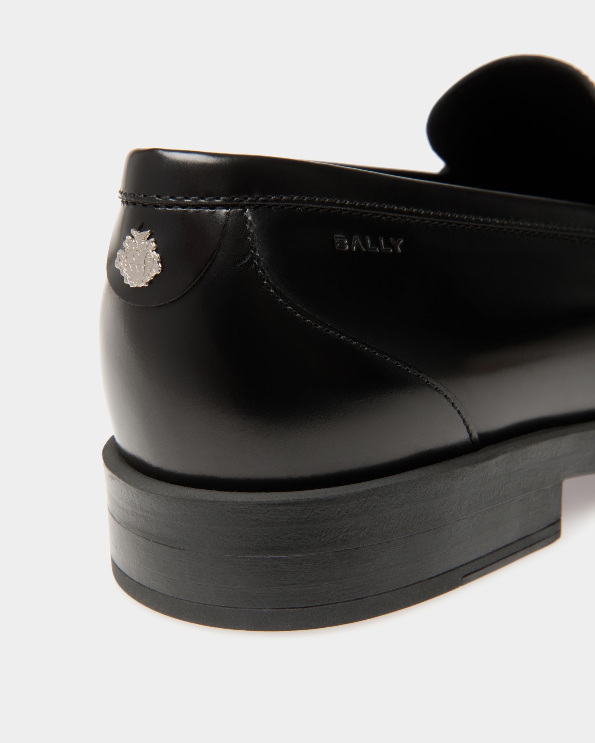 Bally Global - Mocassin Egli En Cuir Noir - Noir