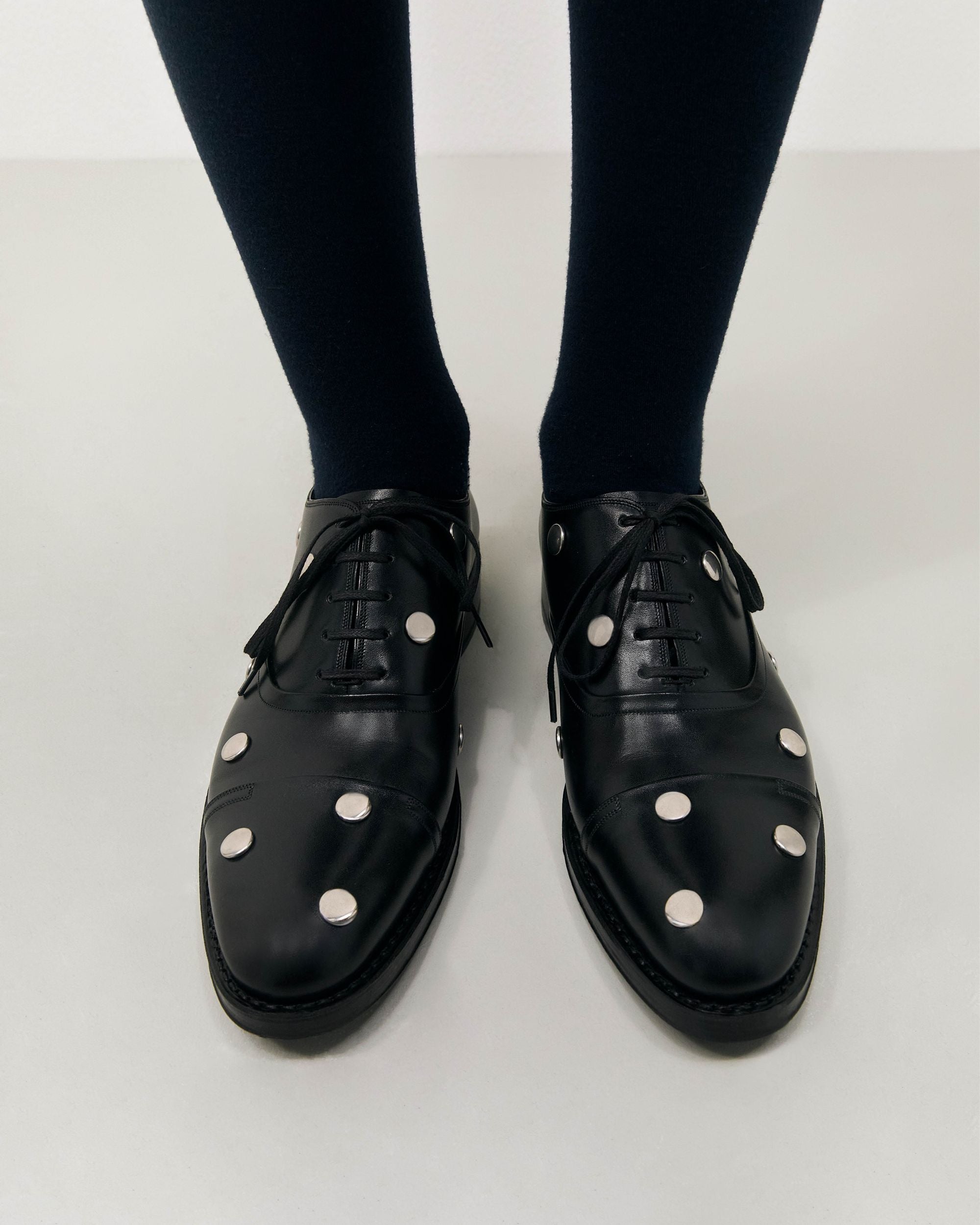 Bally Global - Scribe Un Derby in Black Leather - Black