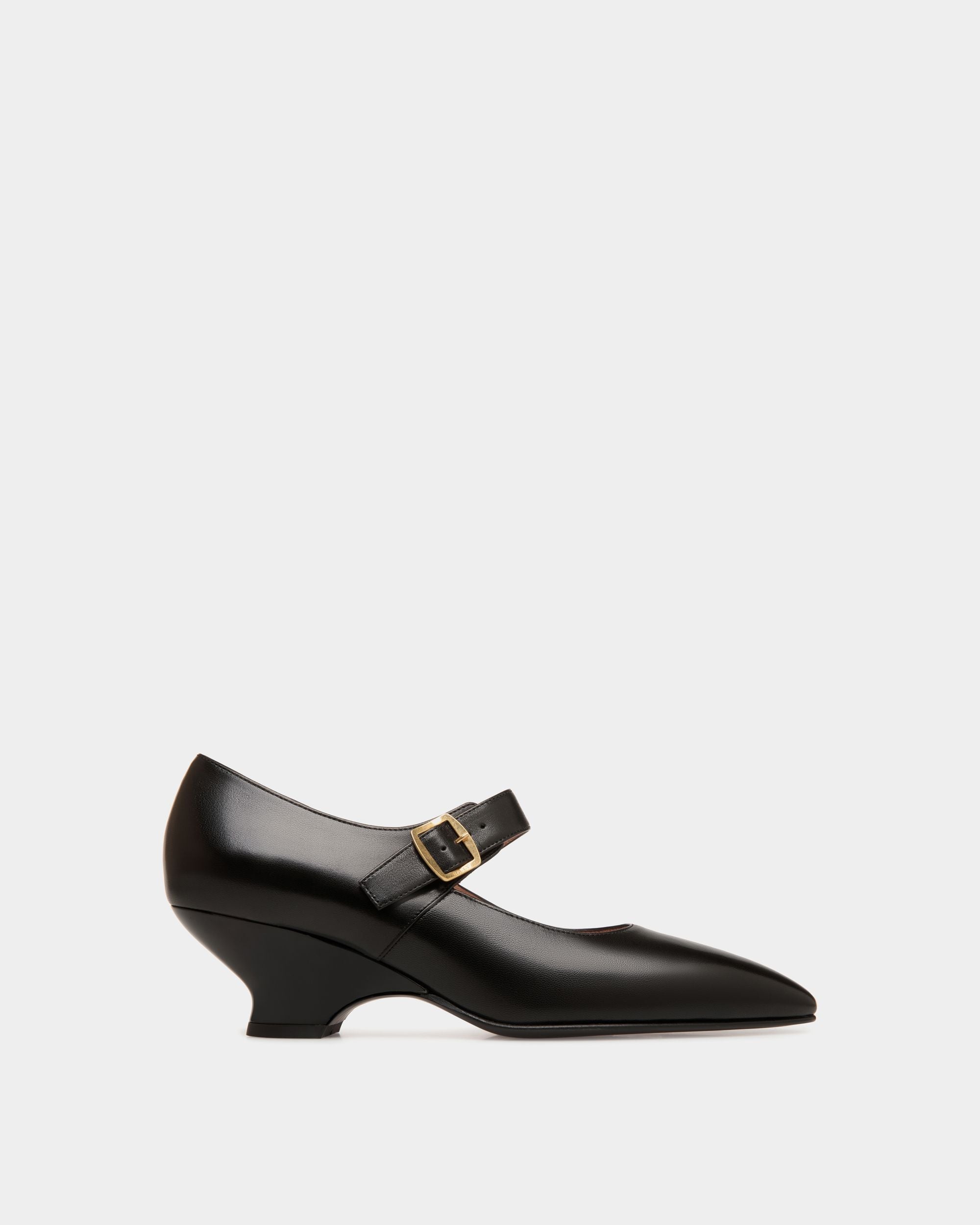 Bally Global - Glendy Pump in Black Leather - Black