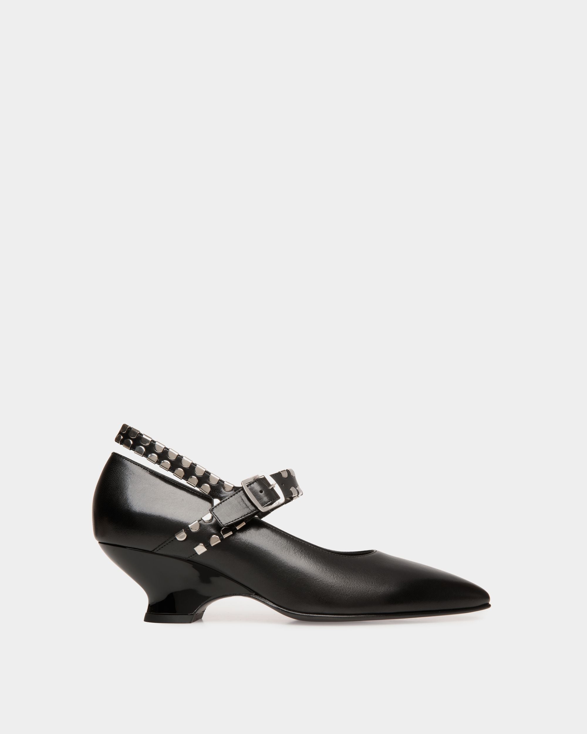 Bally Global - Glendy Pump in Black Leather - Black