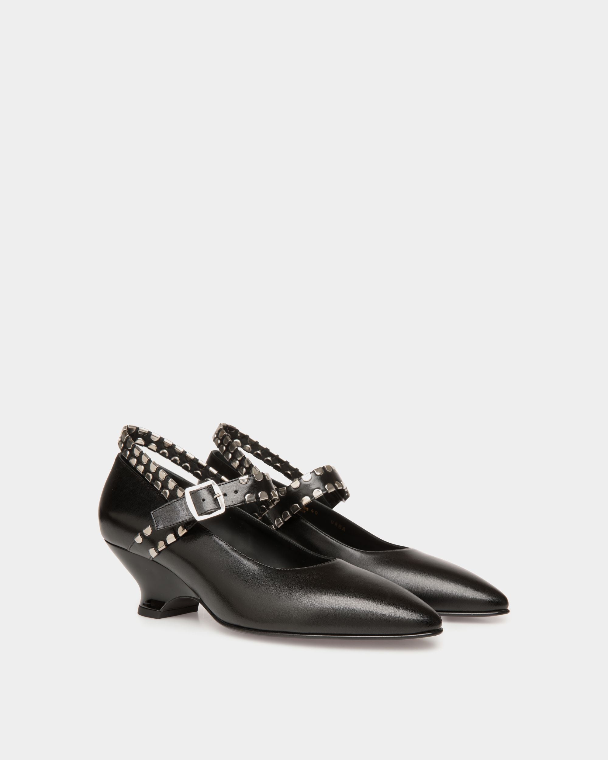 Bally Global - Glendy Pump in Black Leather - Black