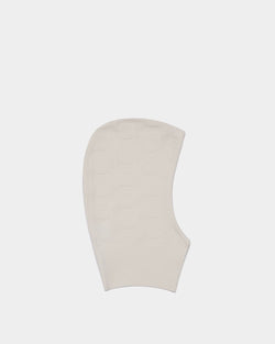 Balaclava In Beige Wool