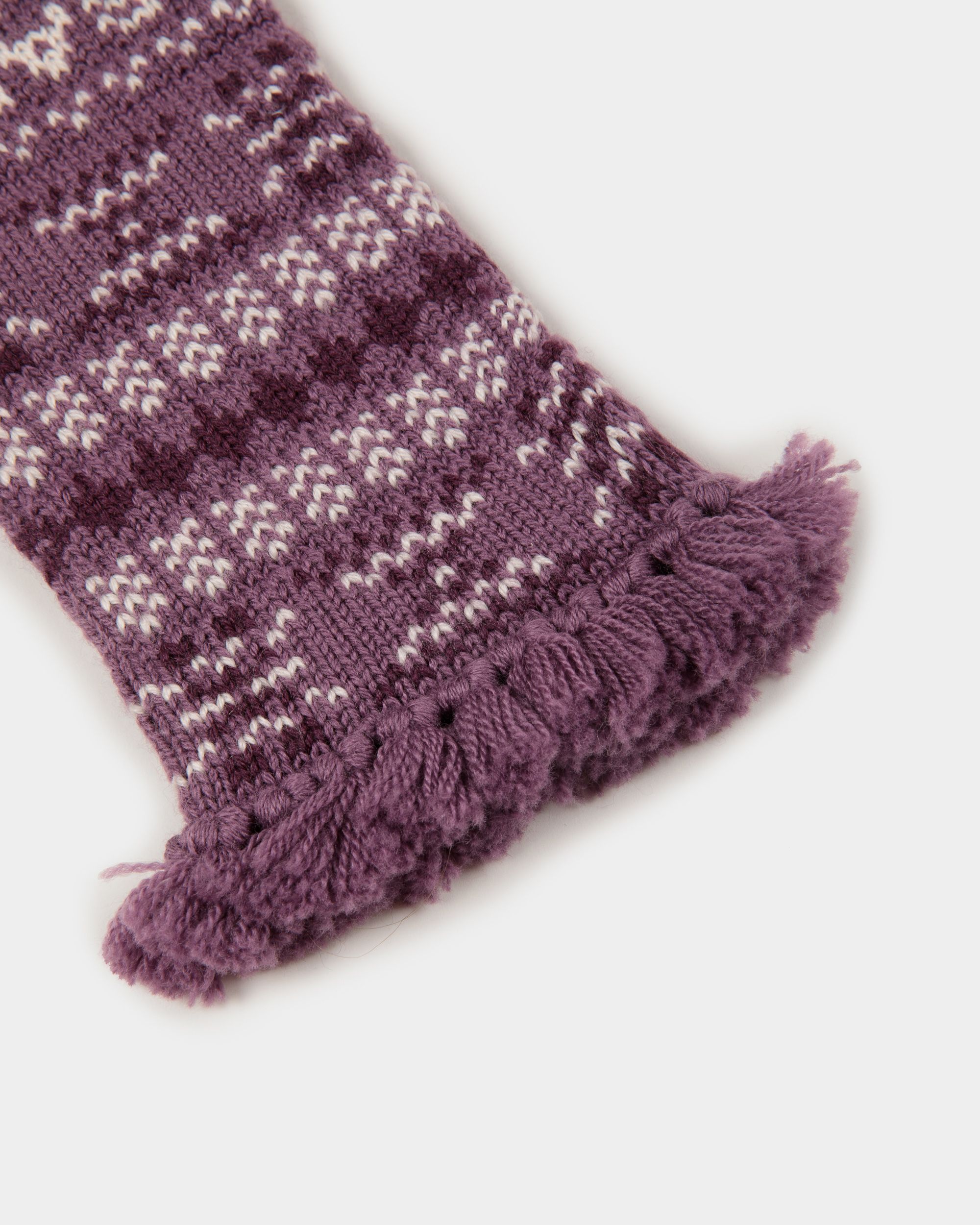Bally Global - Gloves In Purple Wool - Purple