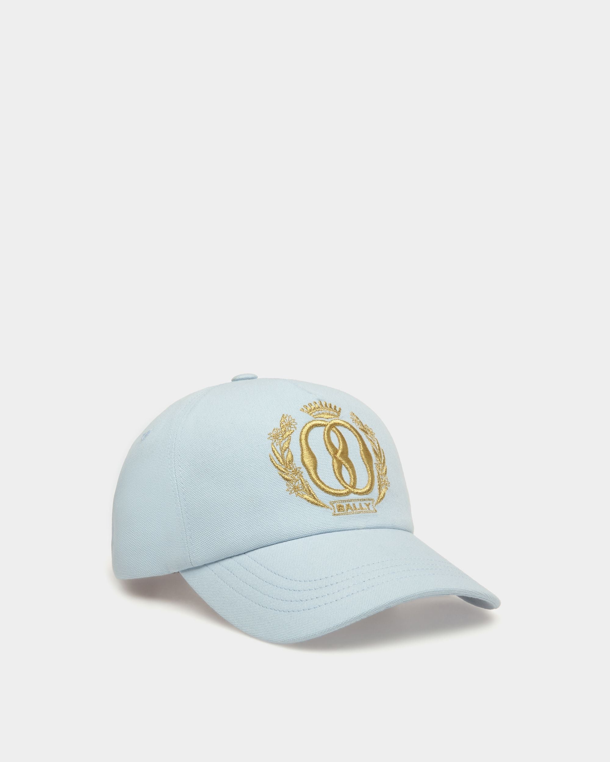 Bally Global - Baseball Hat in Light Blue Cotton - Blue