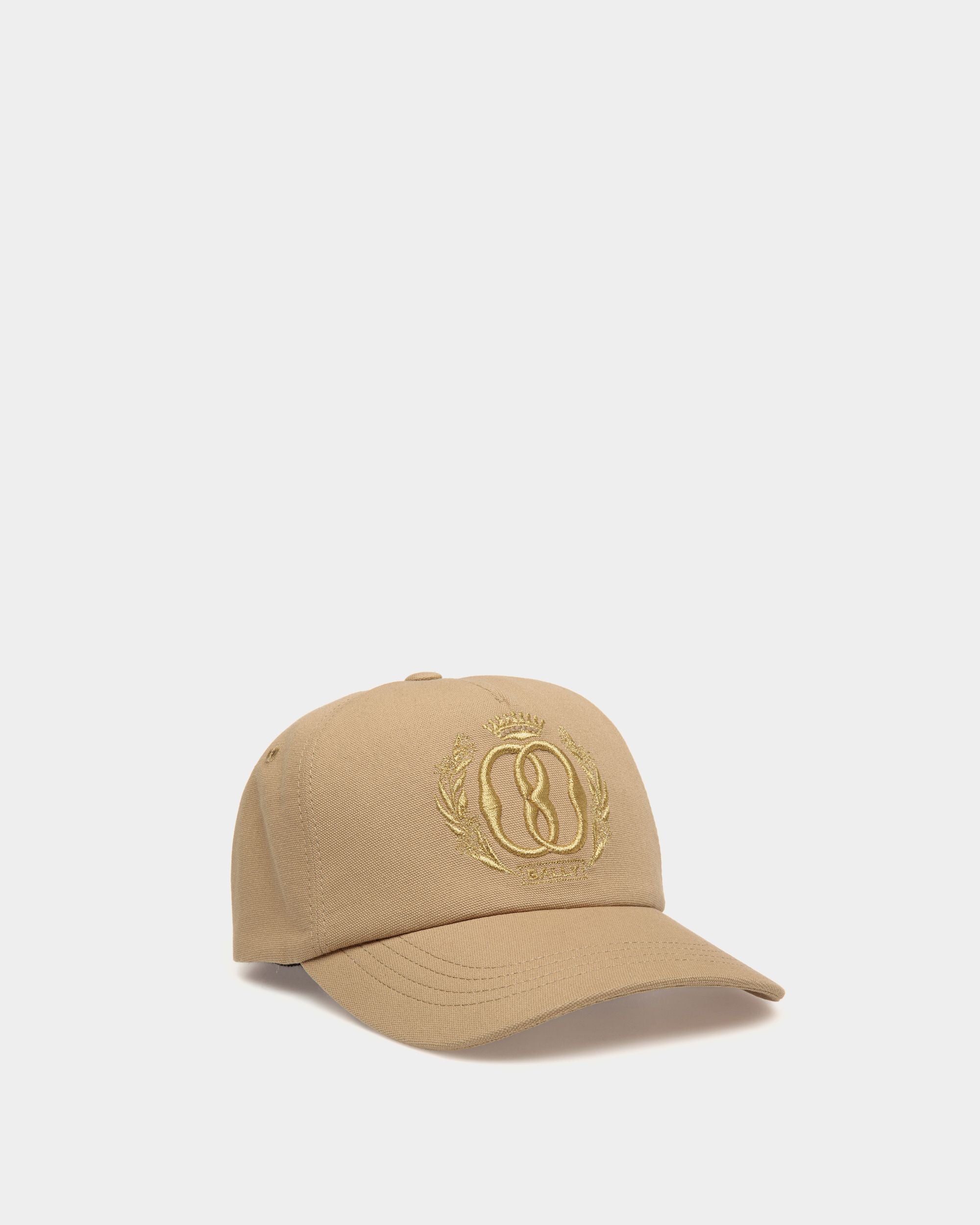 Bally Global - Casquette De Baseball En Coton Beige - Beige