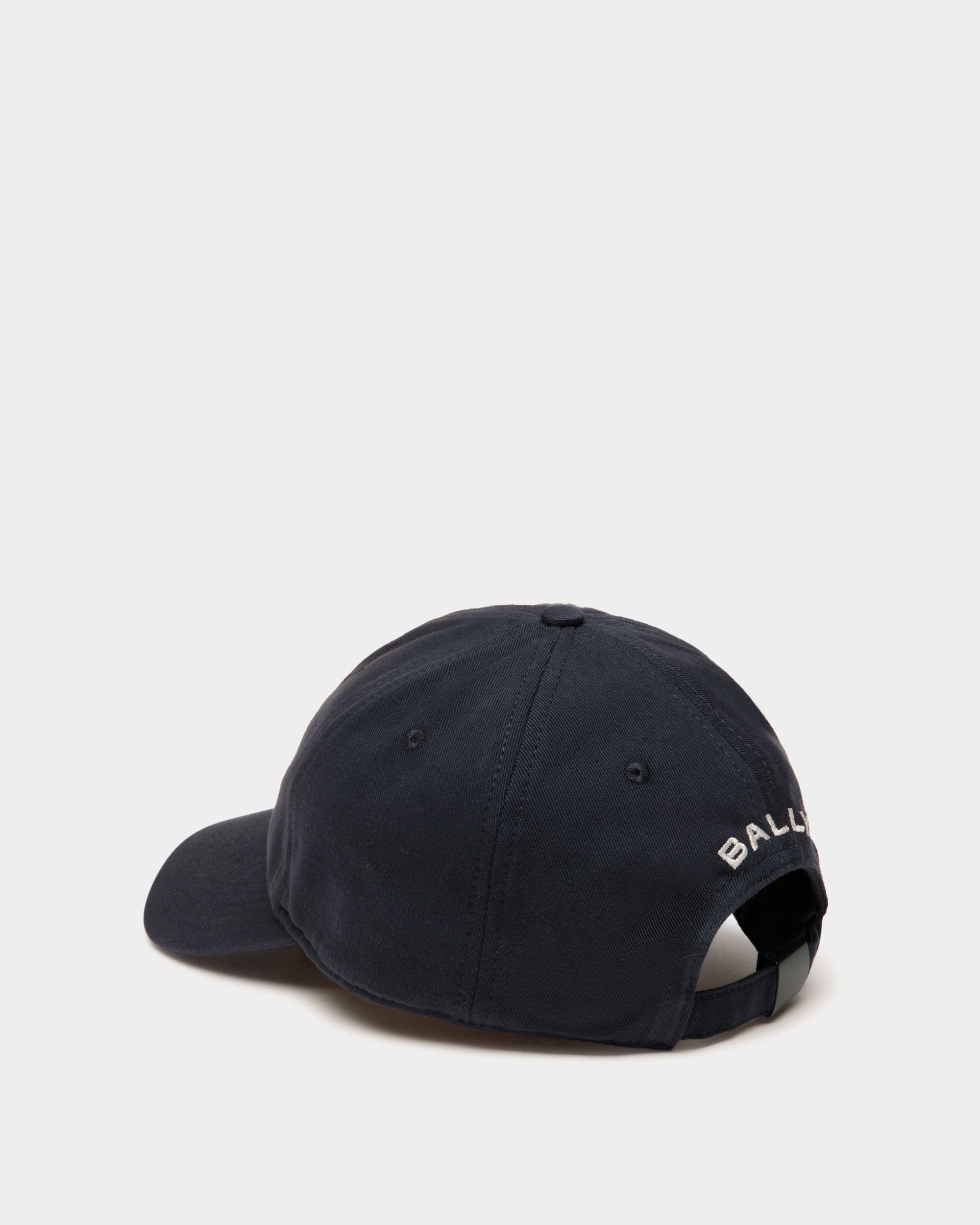 Bally Global - Gorra De Algodón Navy Blue Con Etiqueta Choco-Candy - Azul