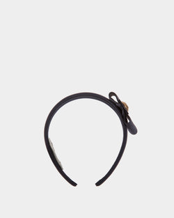 Bandeau Avec Nœud Bally Bow Navy Blue