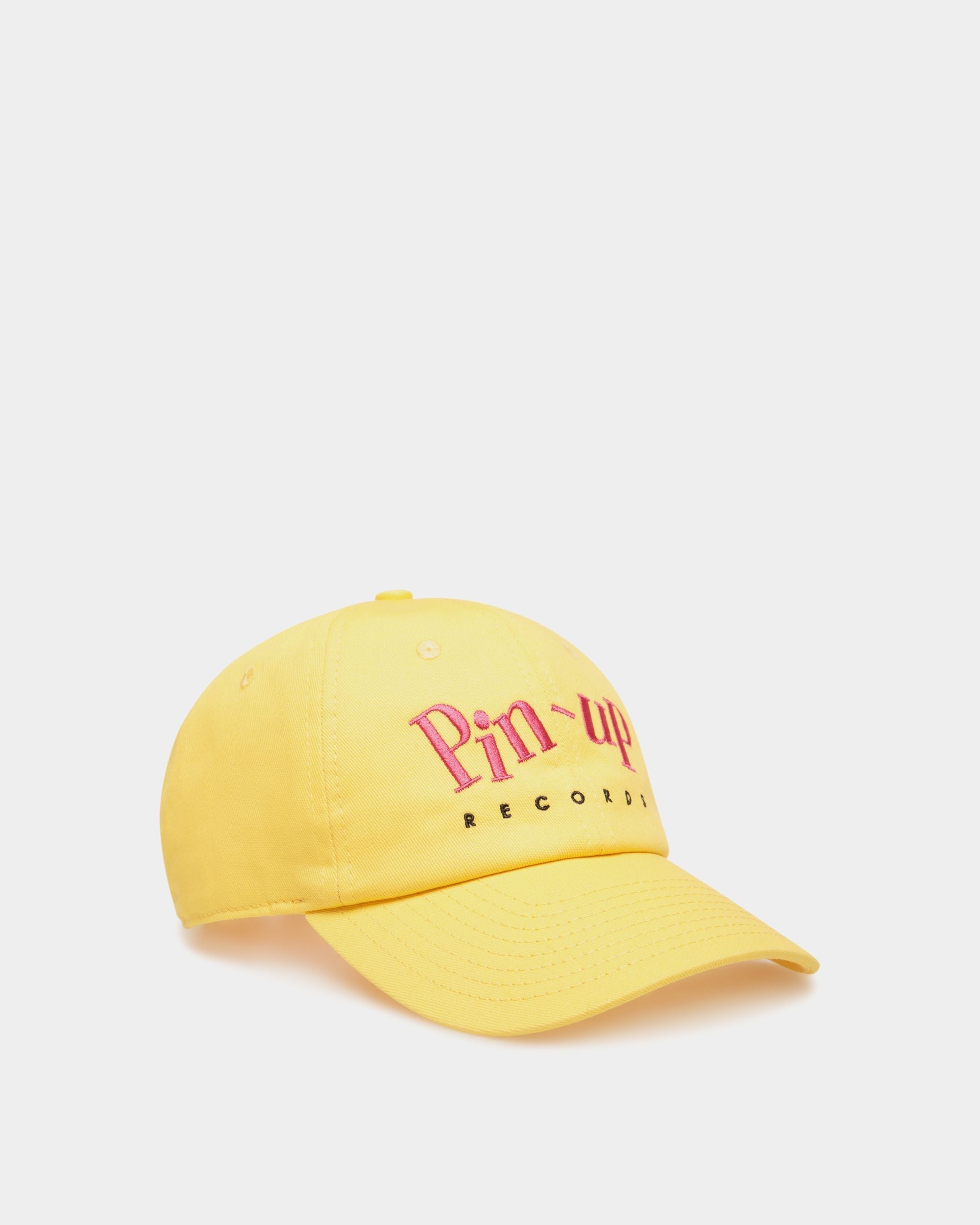 Bally Global - DJ Leo Mas x Bally Baseball Hat in Yellow Cotton - Yellow