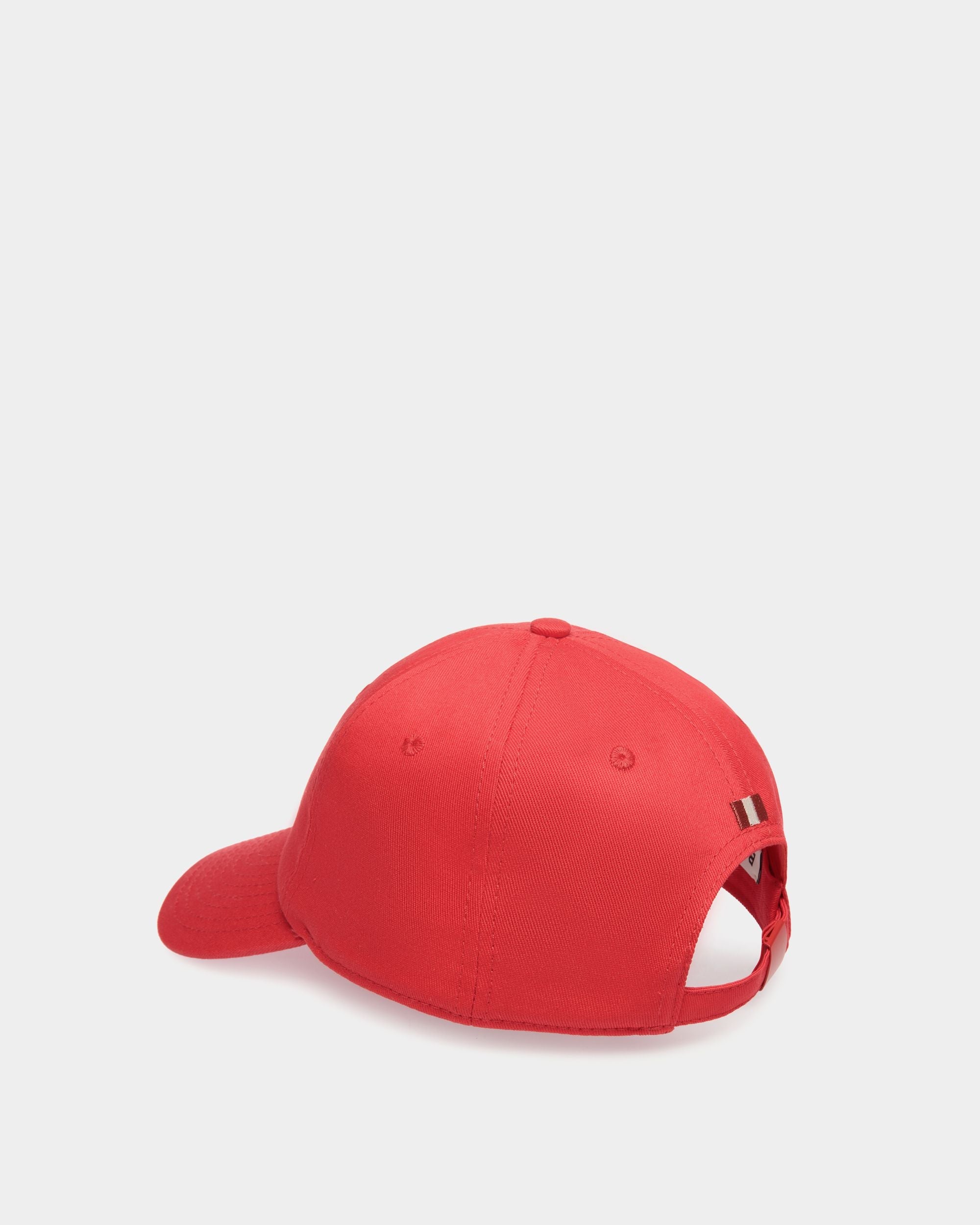Bally Global - Baseball Hat with a Beni Bischof Rocking Horse in Red Cotton - Red