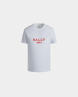 Cutsew T-Shirt In White Cotton
