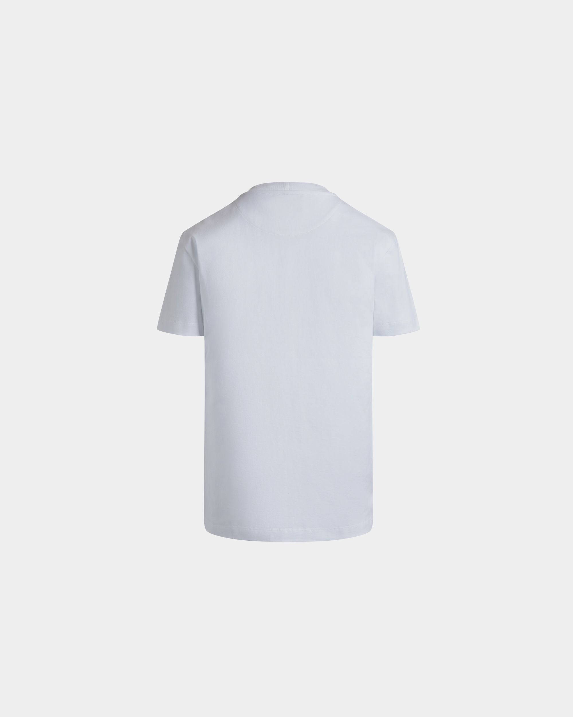 Bally Global - Cutsew T-Shirt In White Cotton - White