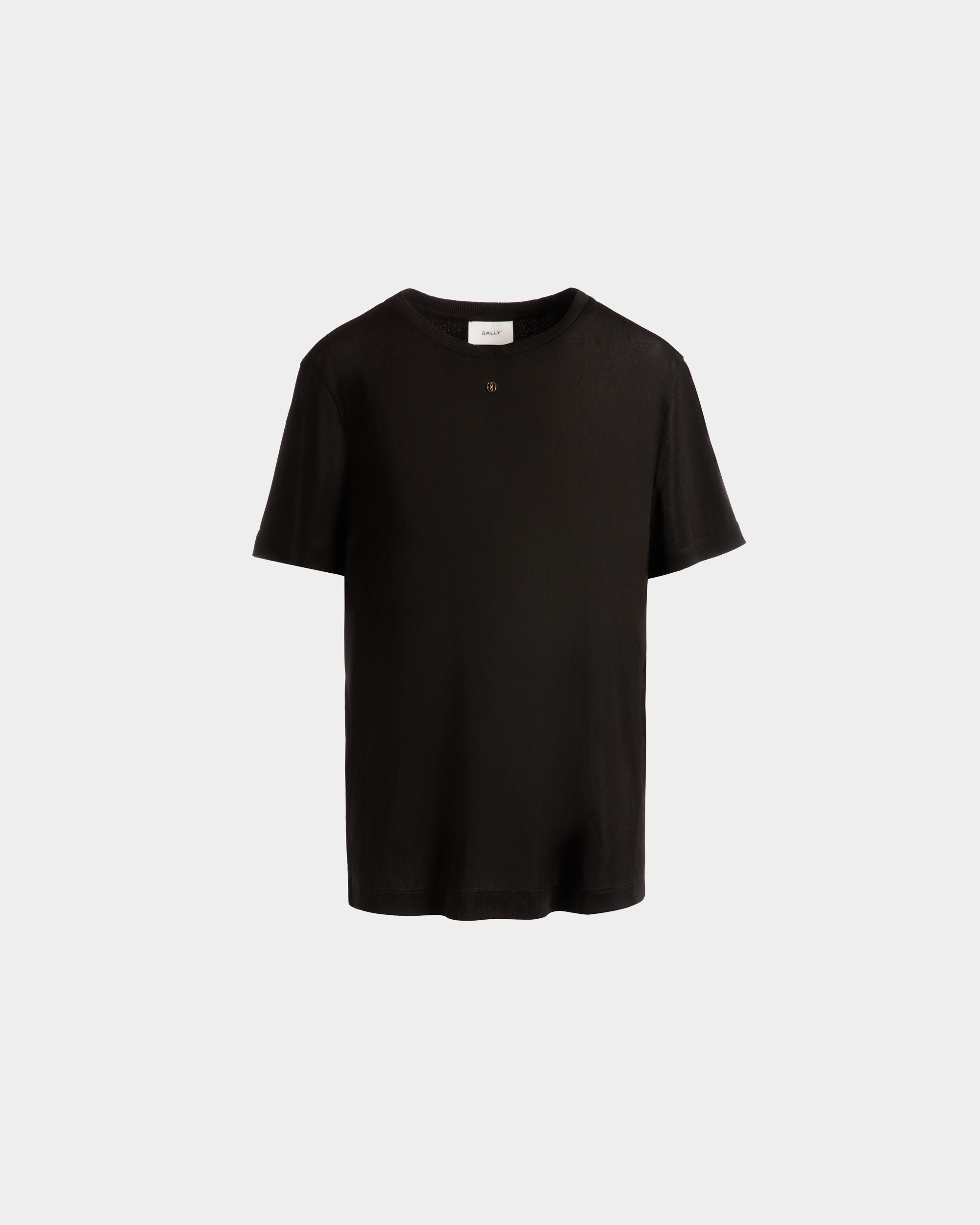 Bally Global - T-Shirt En Jersey - Noir