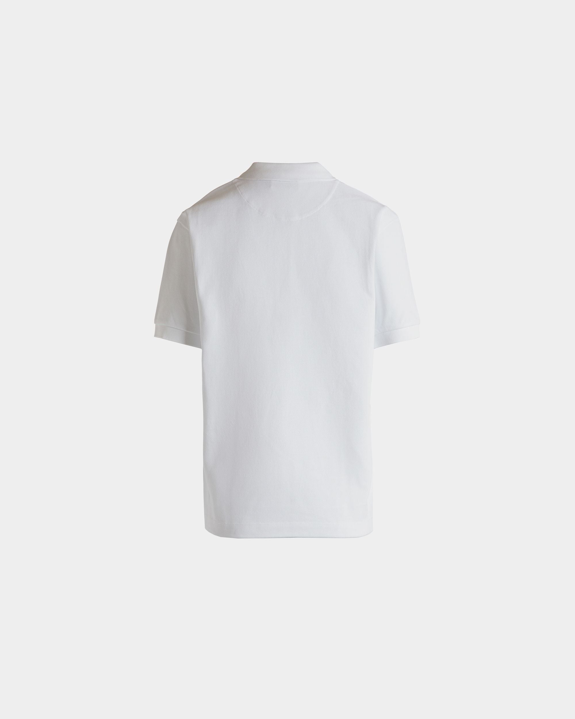 Bally Global - Polo De Manga Corta De Algodón En Color Blanco - Blanco
