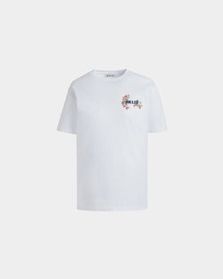 Cutsew T-Shirt In White Cotton