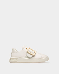 Misty Zapatillas De Piel En Blanco