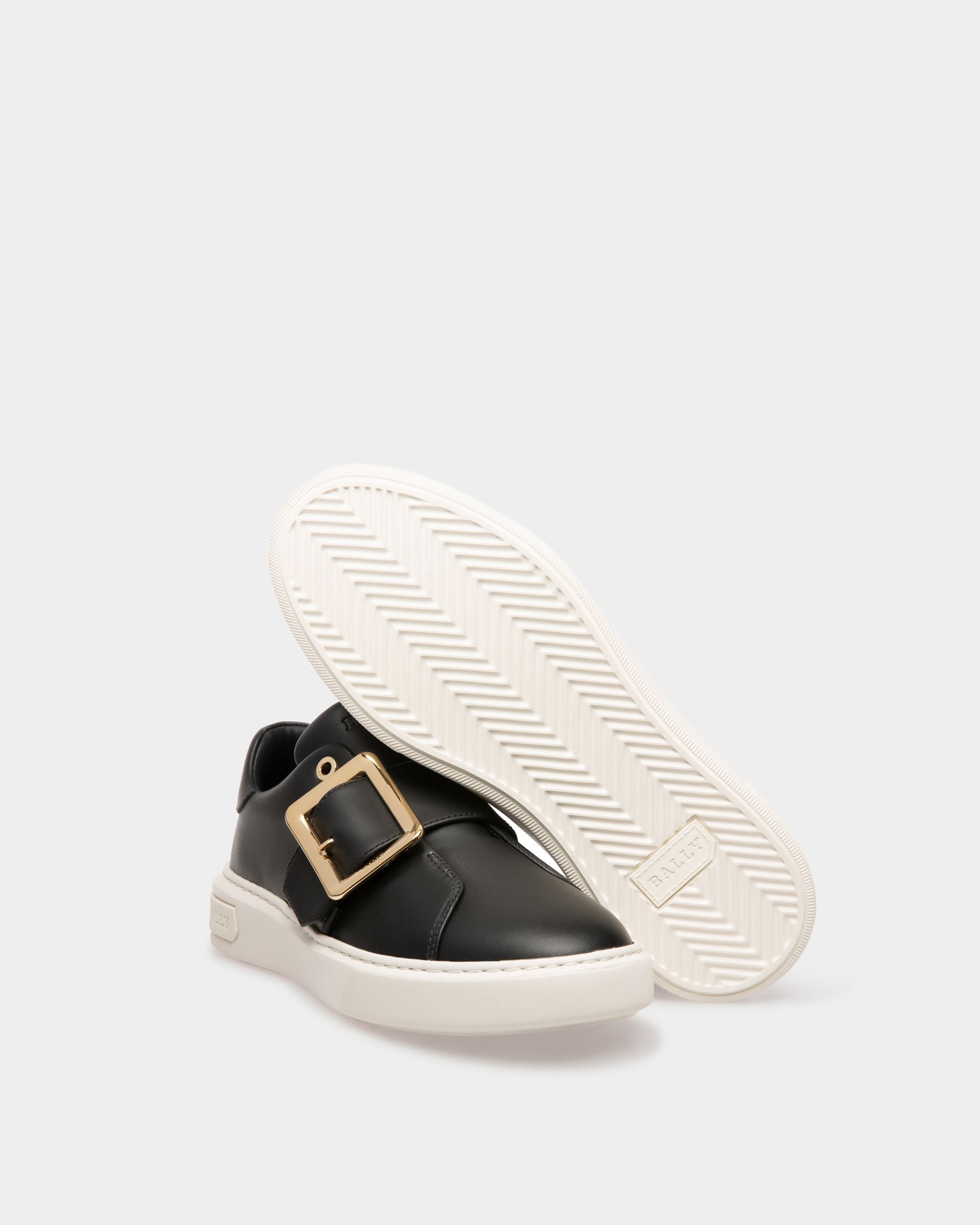 Bally Global - Misty Zapatillas De Piel En Negro - Negro
