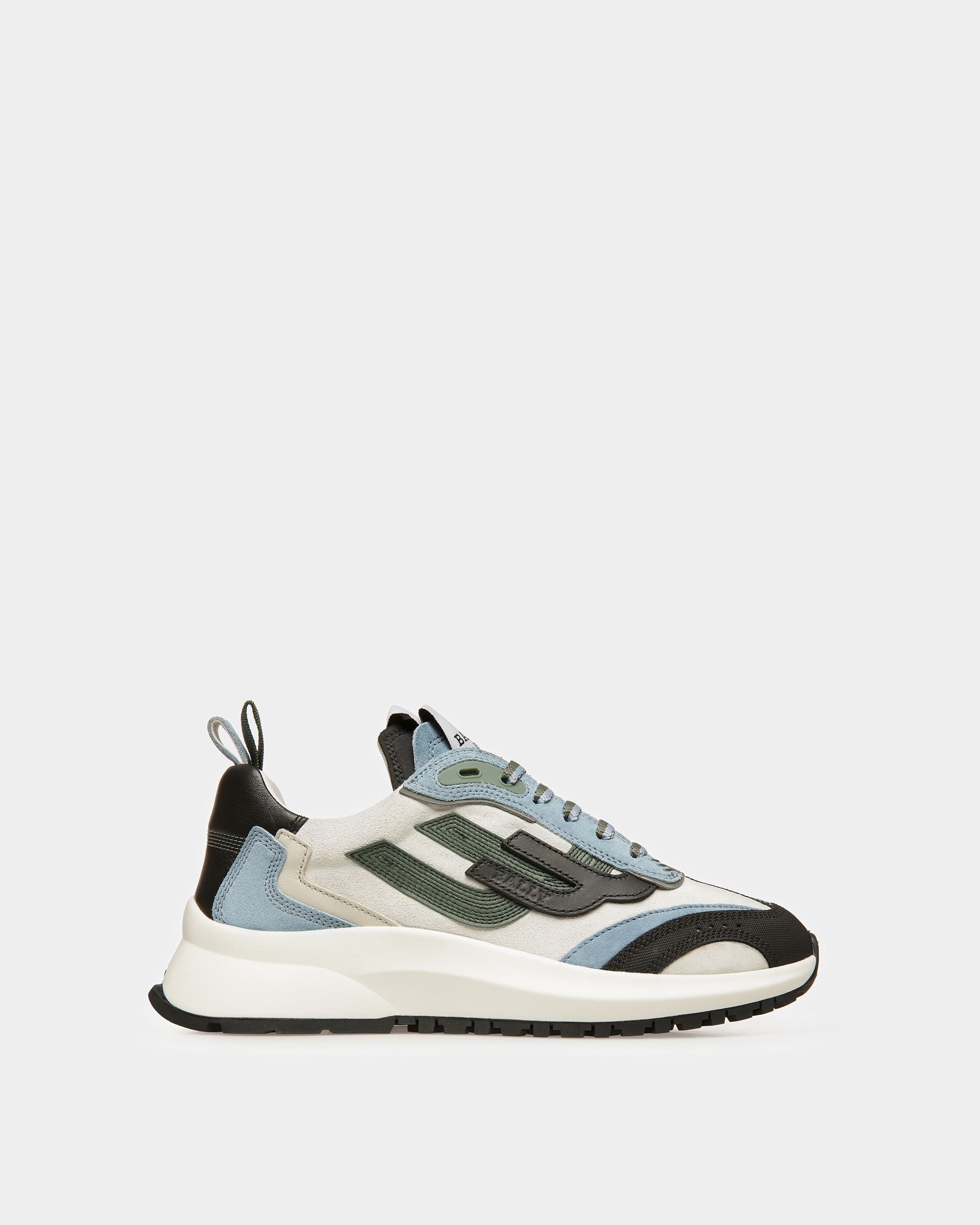 Bally Global - Darky Leather Sneakers In Black - Multicolor