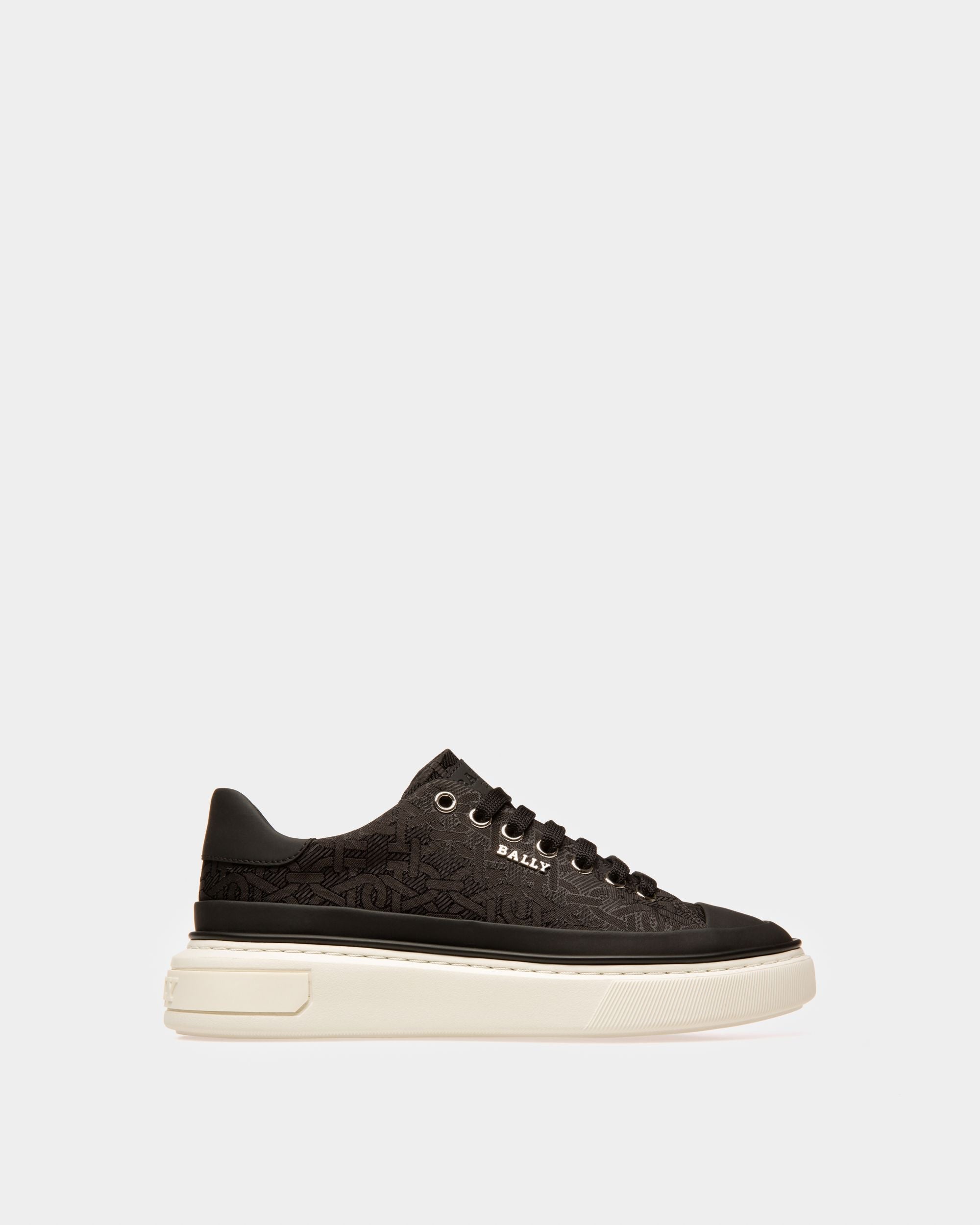Bally Global - Maily Nylon Sneakers In Black - Black