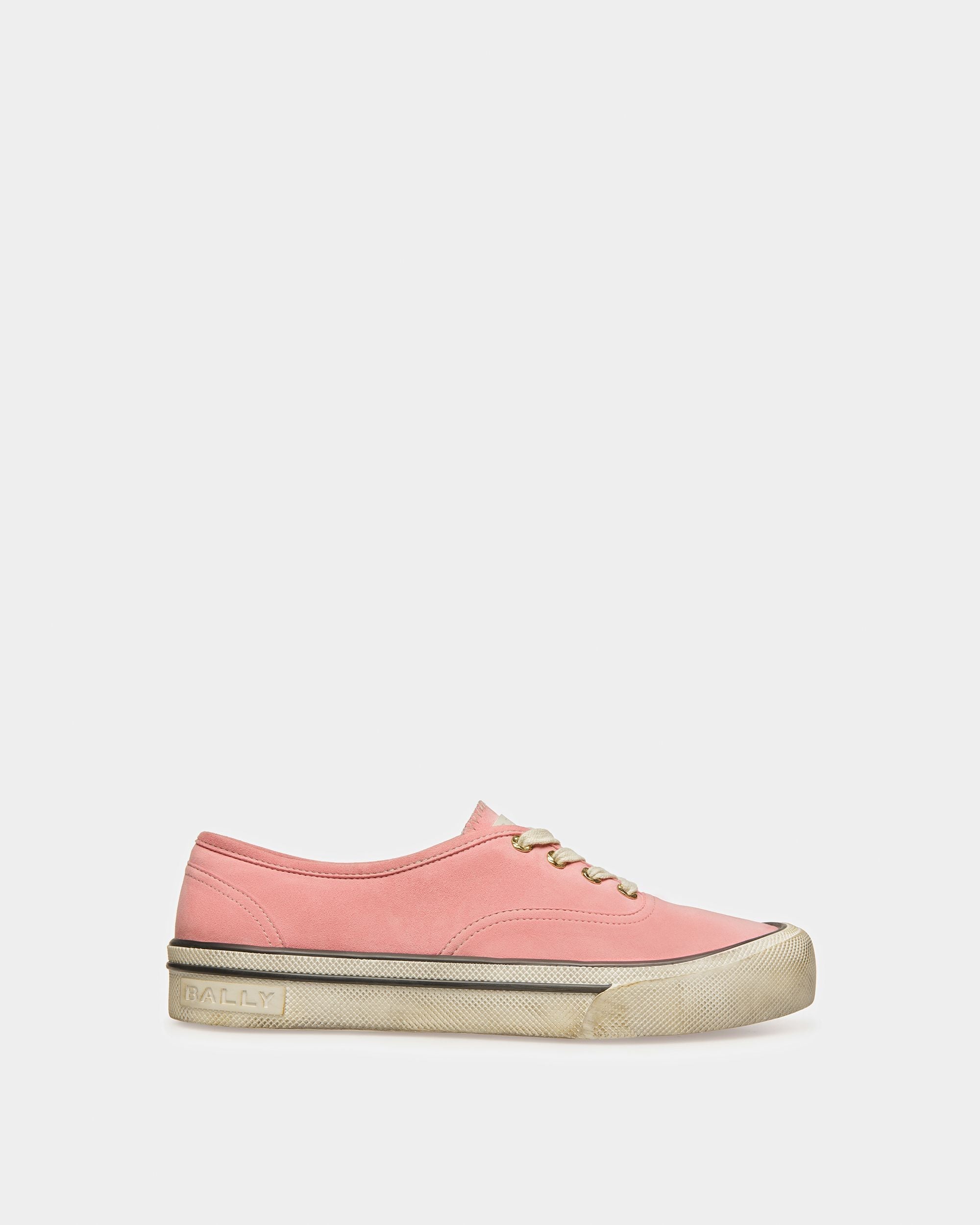 Bally Global - Santa Ana Sneaker In Suede - Pink