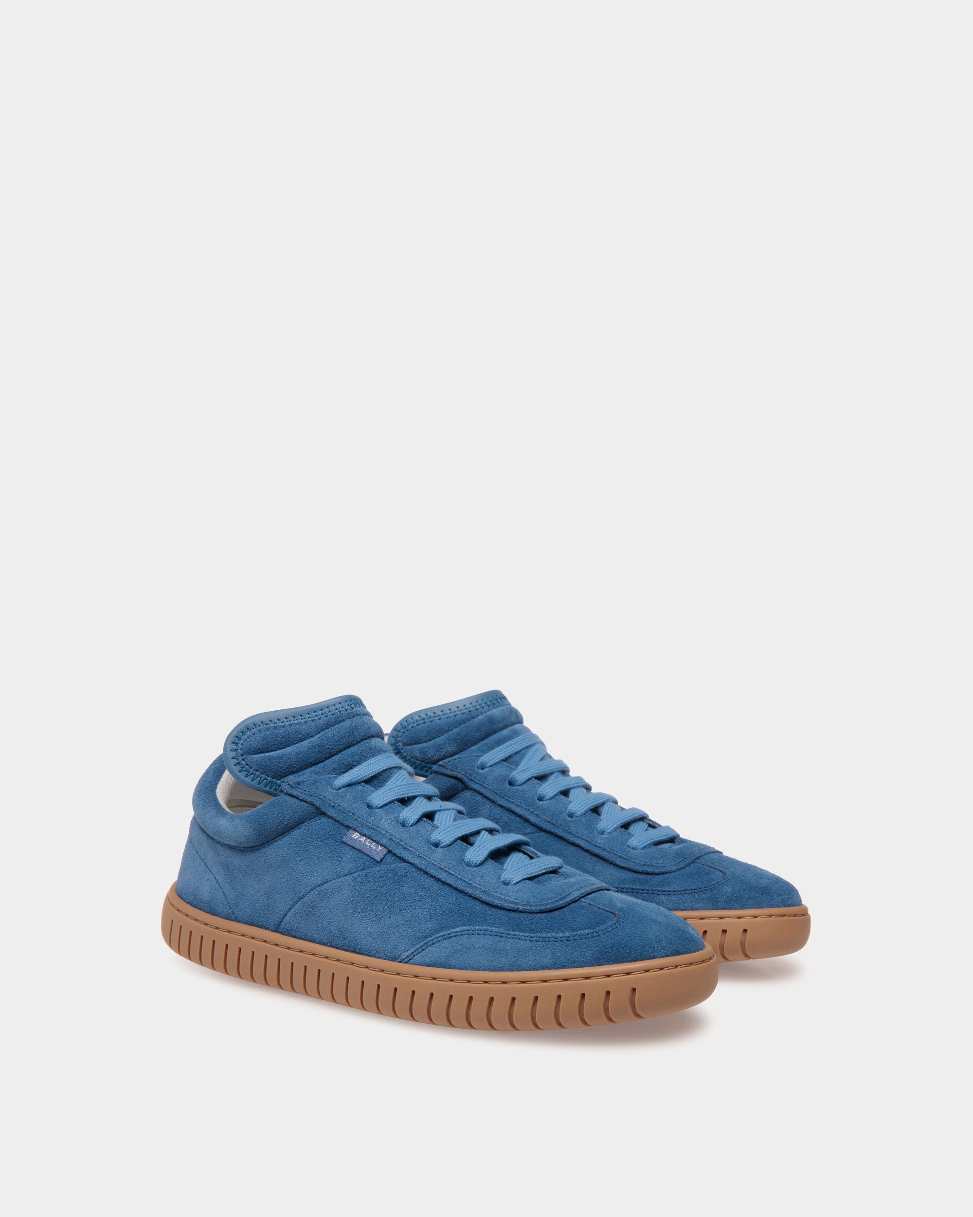 Bally Global - Player Sneaker In Blue Leather - Blue