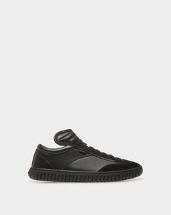 Player Sneakers In Black Leather