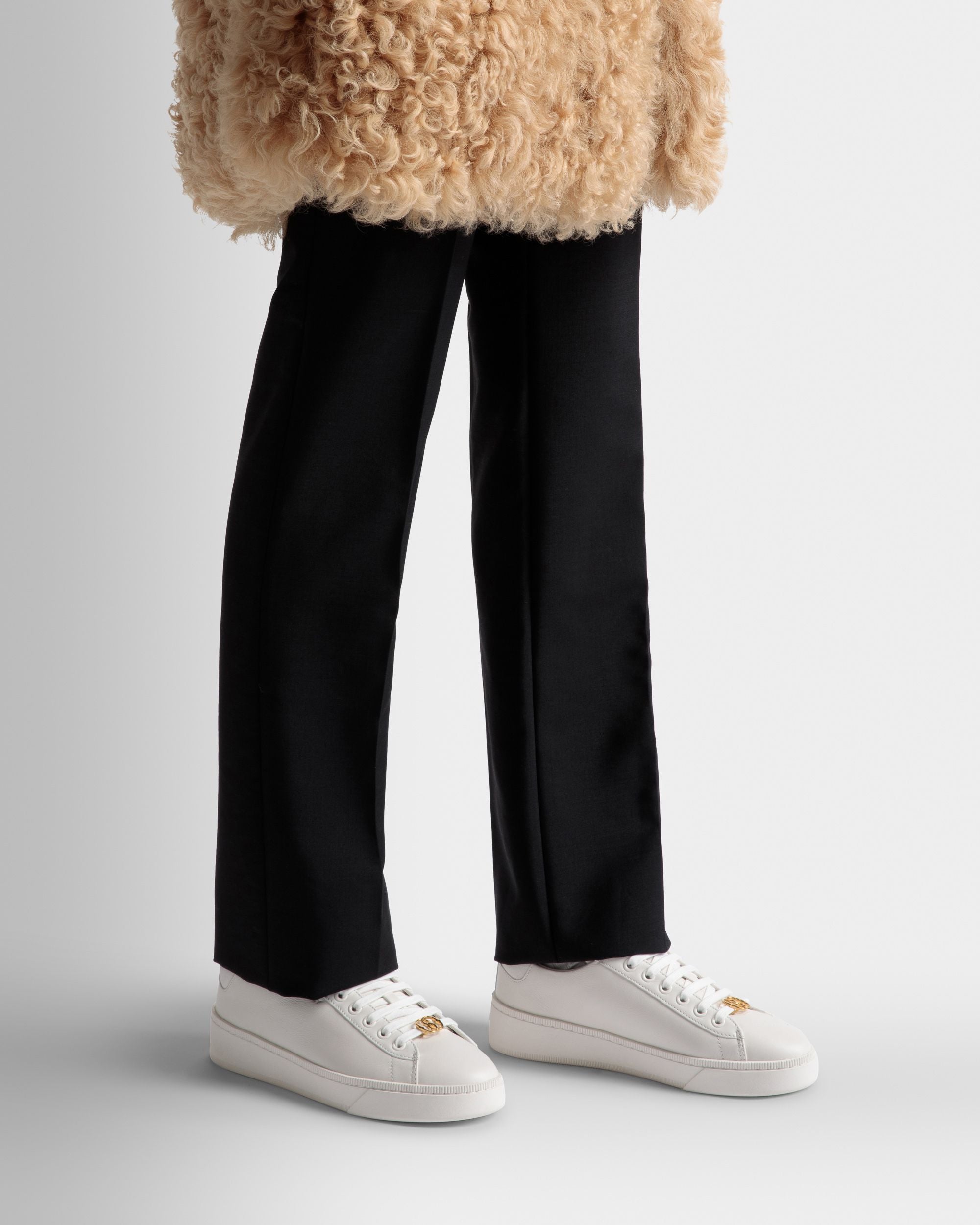 Bally Global - Raise Sneakers In White Leather - White
