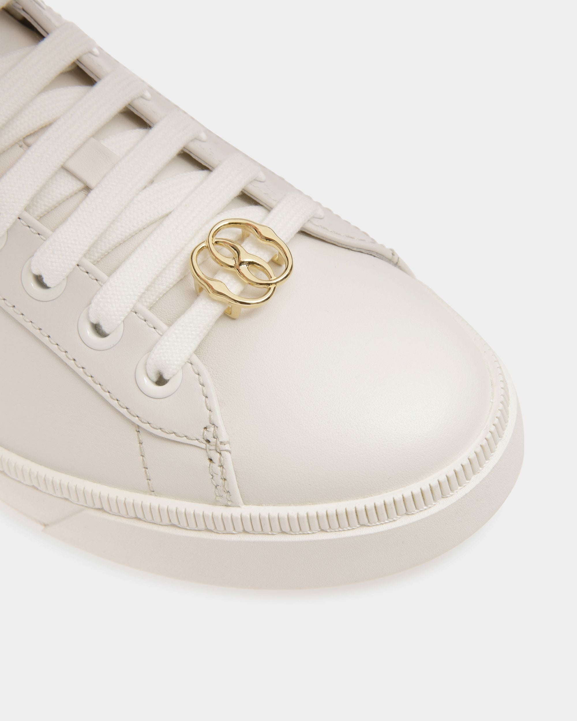 Bally Global - Zapatillas Raise De Piel Blanca - Blanco