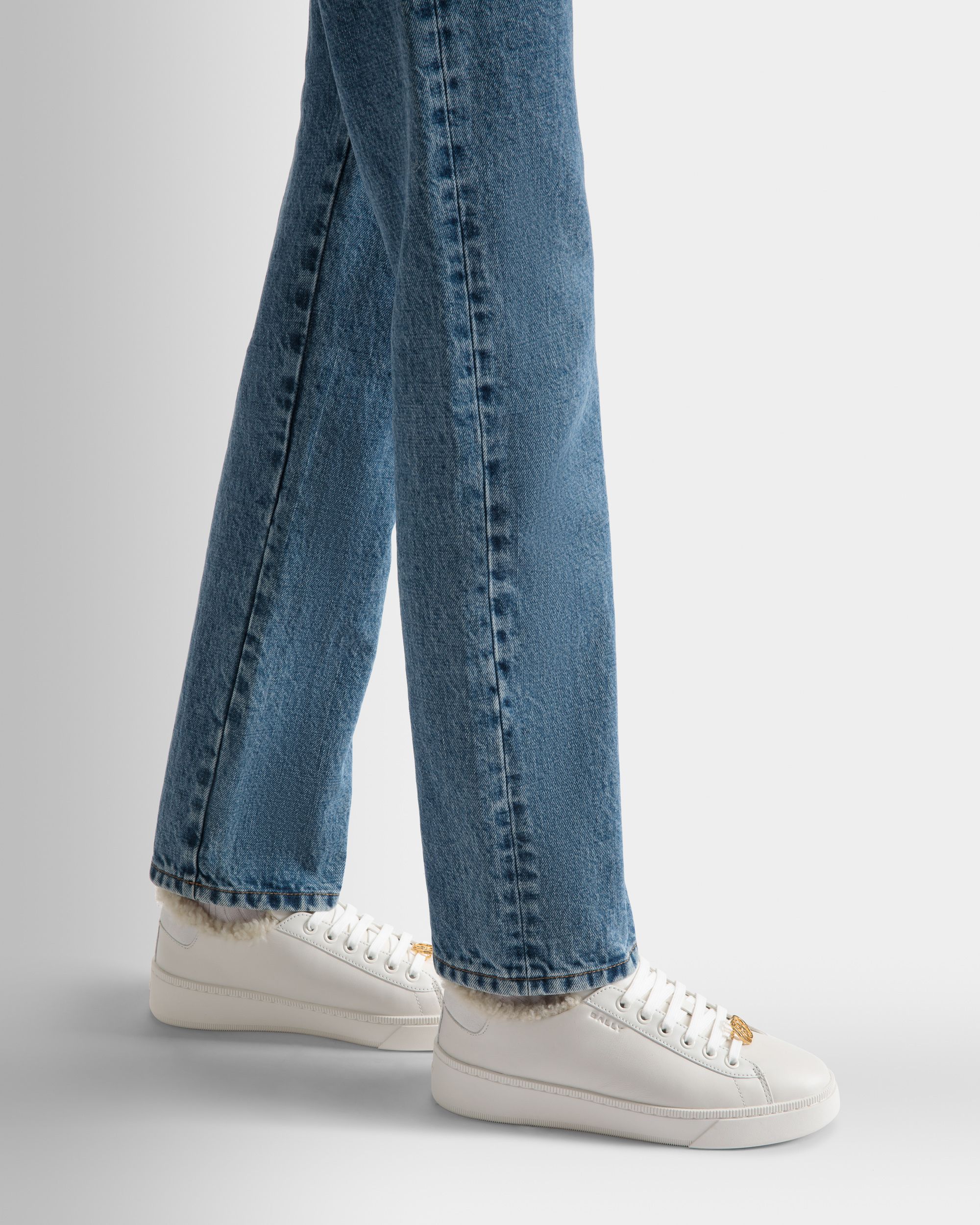 Bally Global - Raise Sneakers In White Leather - White