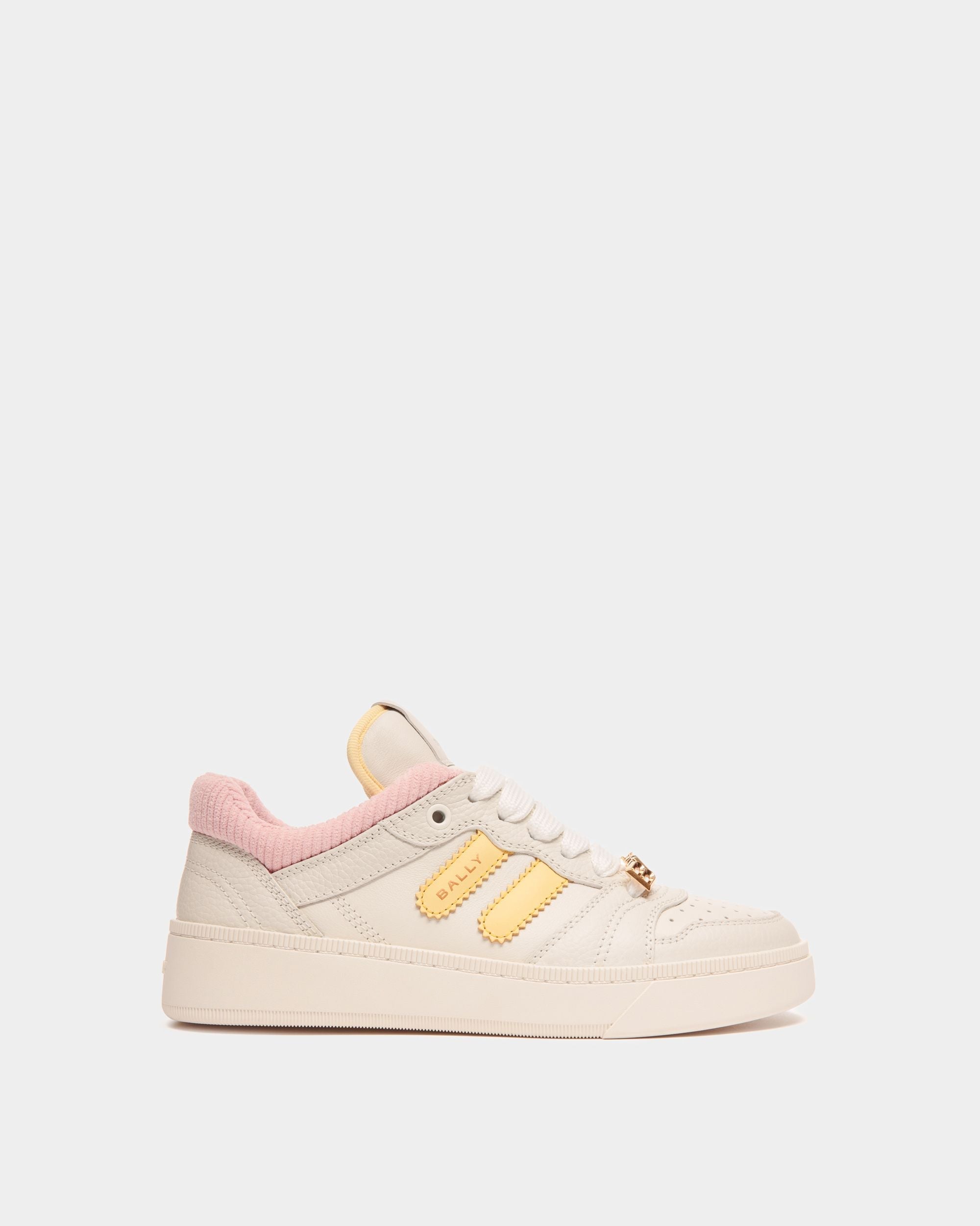 Bally Global - Raise Sneaker In Multicolor Leather - White