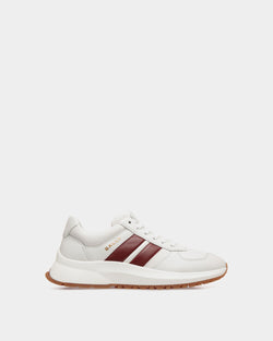Outline Sneaker In White  Leather