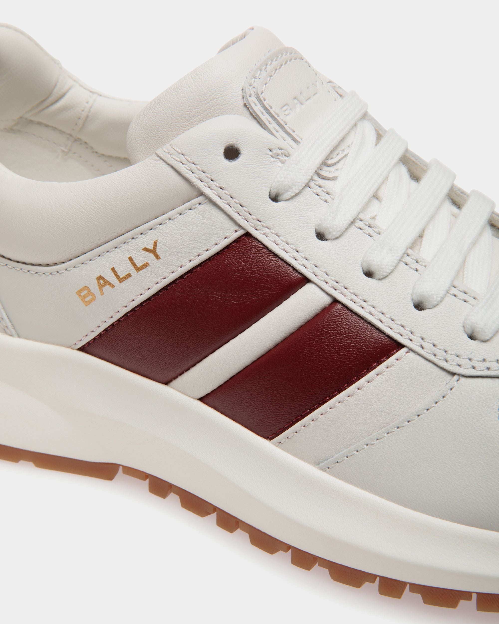 Bally Global - Outline Sneaker In White  Leather - White
