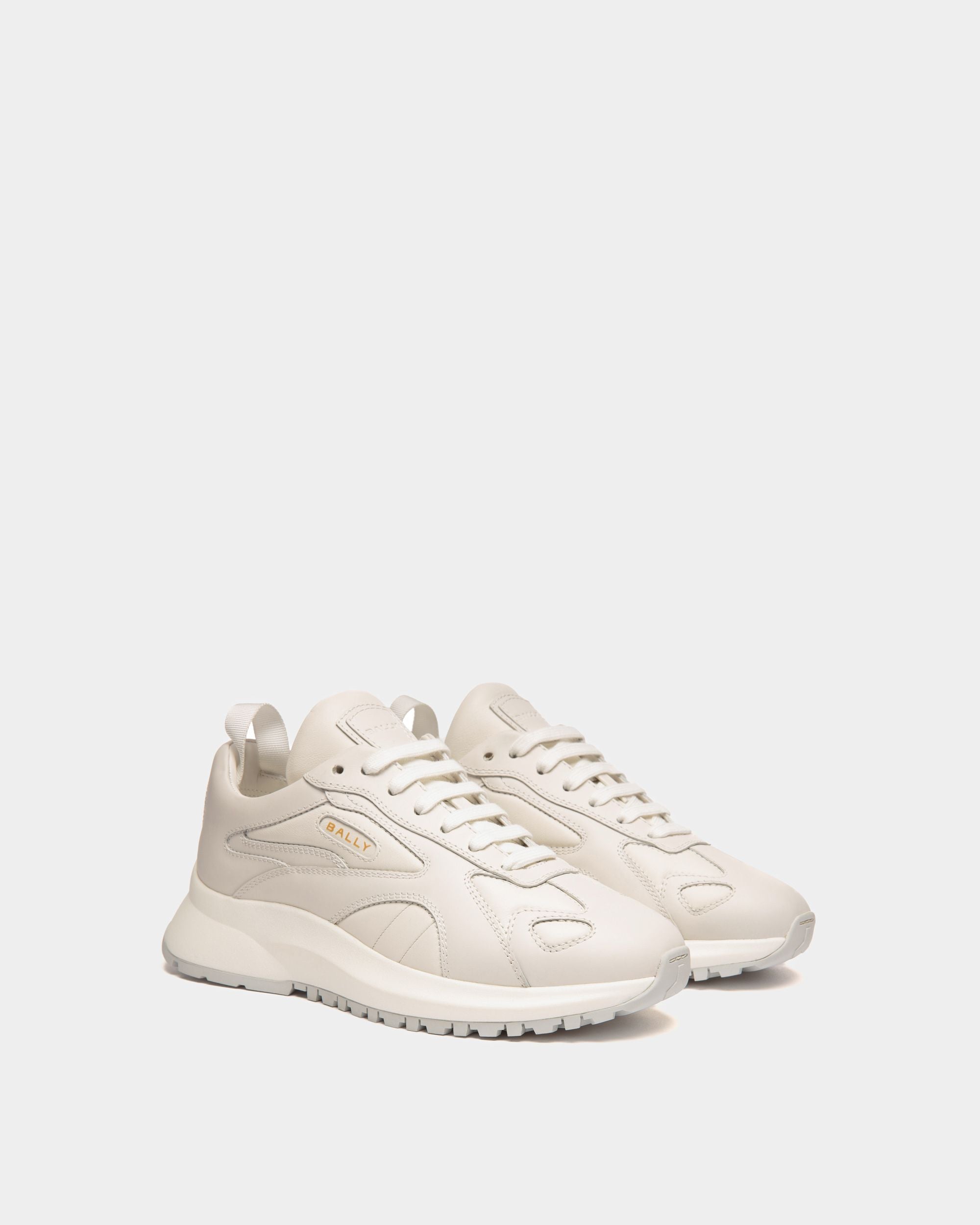 Bally Global - Outline Sneaker In White Leather - White