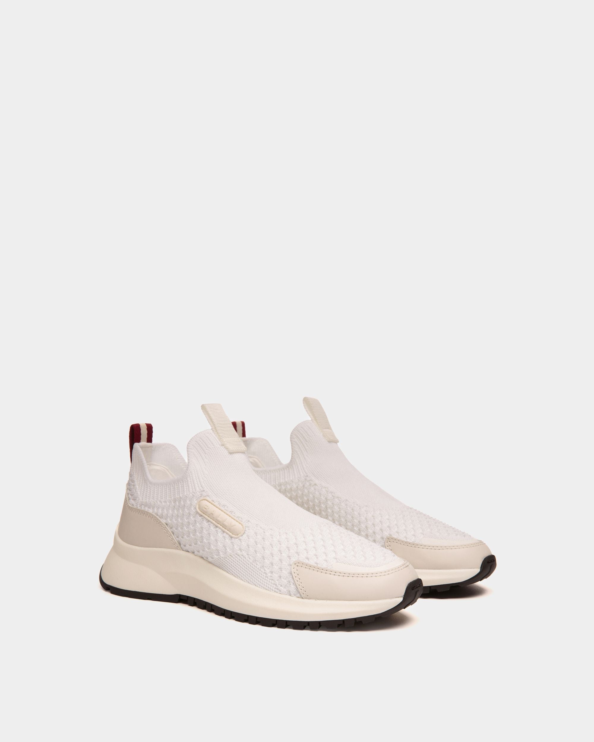 Bally Global - Outline Sneaker in White Knit - White