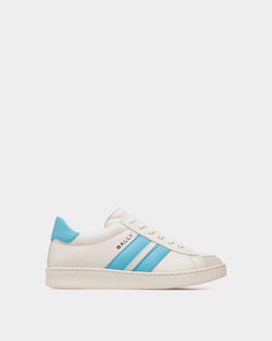 Tennis Sneaker In White Leather
