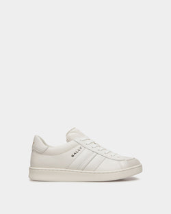 Tennis Sneaker In White Leather
