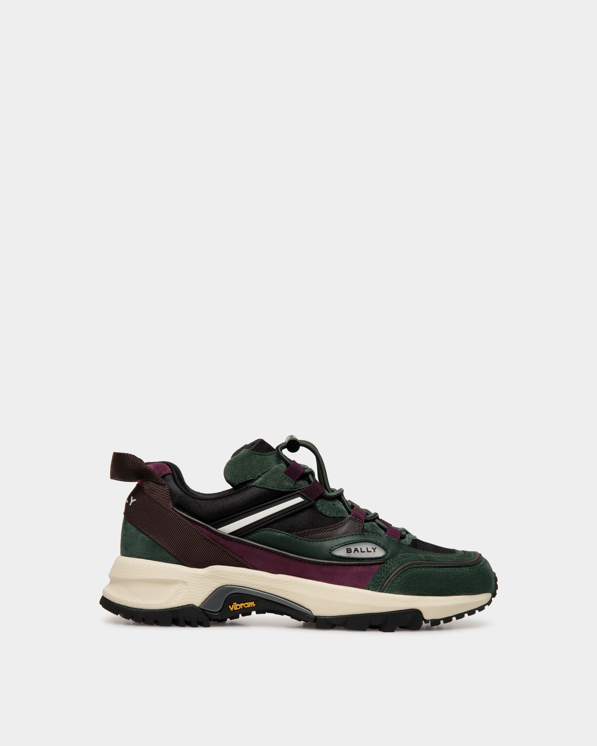 Bally Global - Faster Sneaker In Bottle Green Nylon - Green
