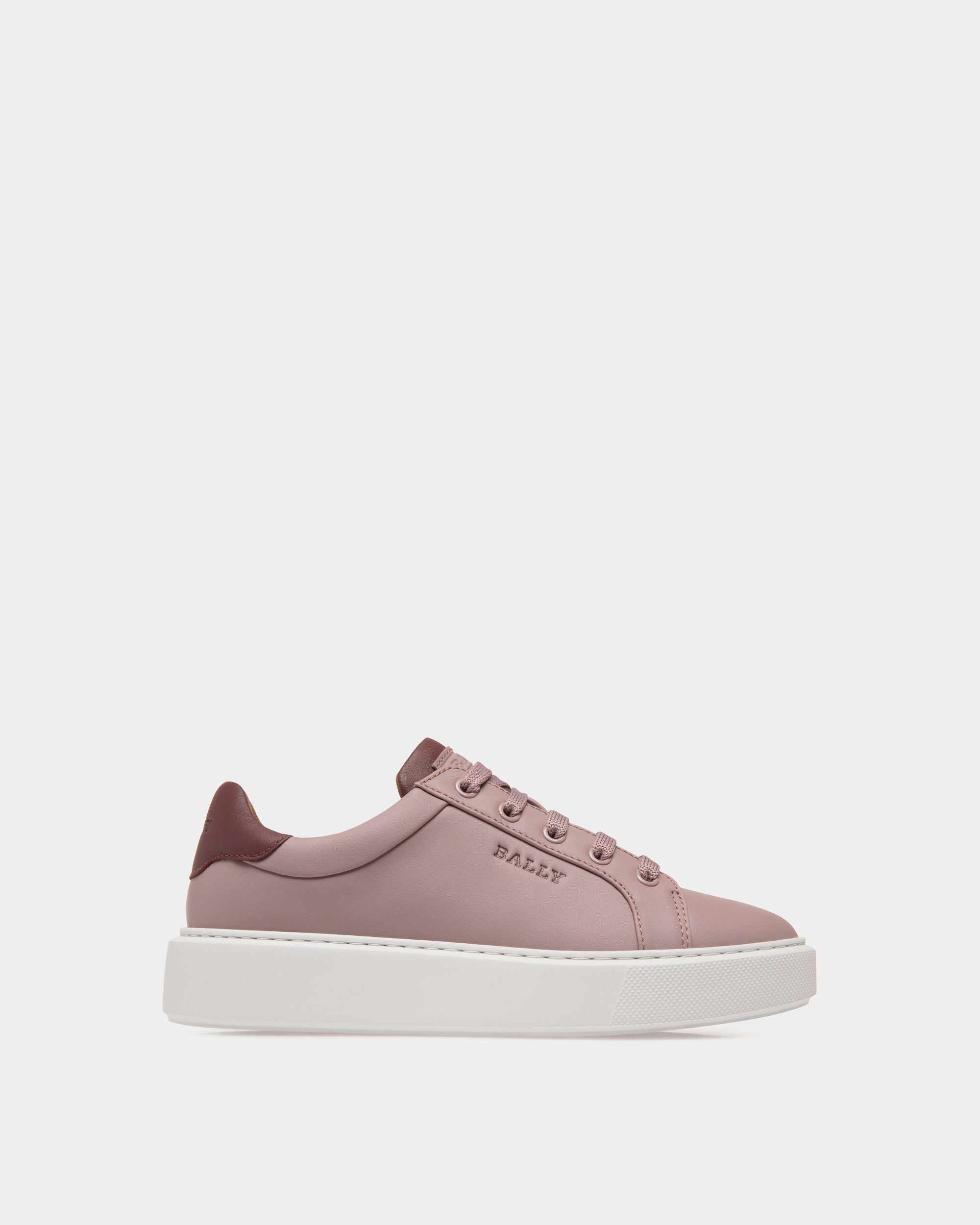 Bally Global - Sneaker In Pink Leather - Pink