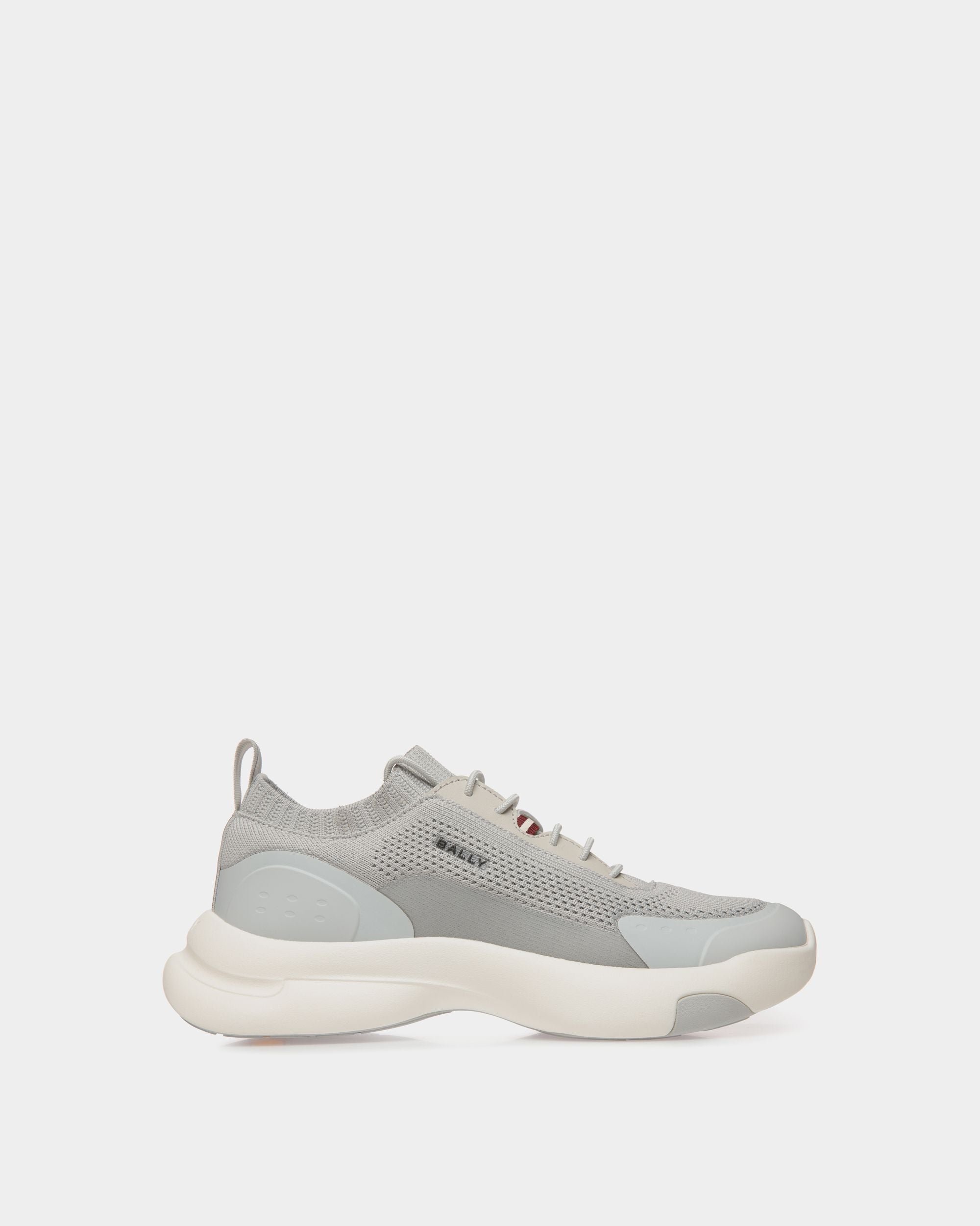 Bally Global - Sneaker Dune En Maille Light Grey - Gris
