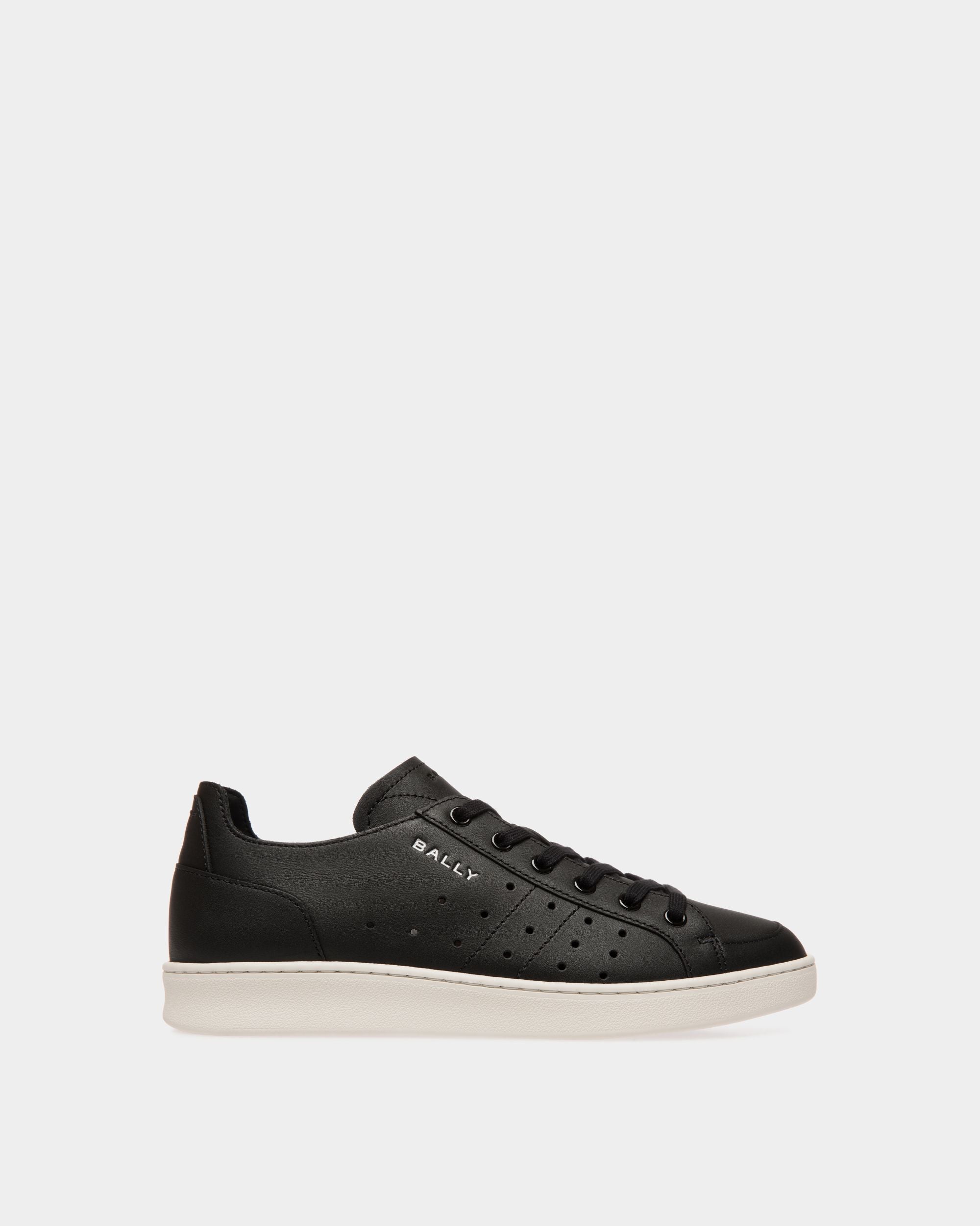 Bally Global - Tennis Sneaker in Black Leather - Negro