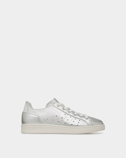Tennis Sneaker In White Leather