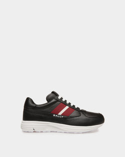 Zapatilla Golf Capsule De Piel Granulada Negra