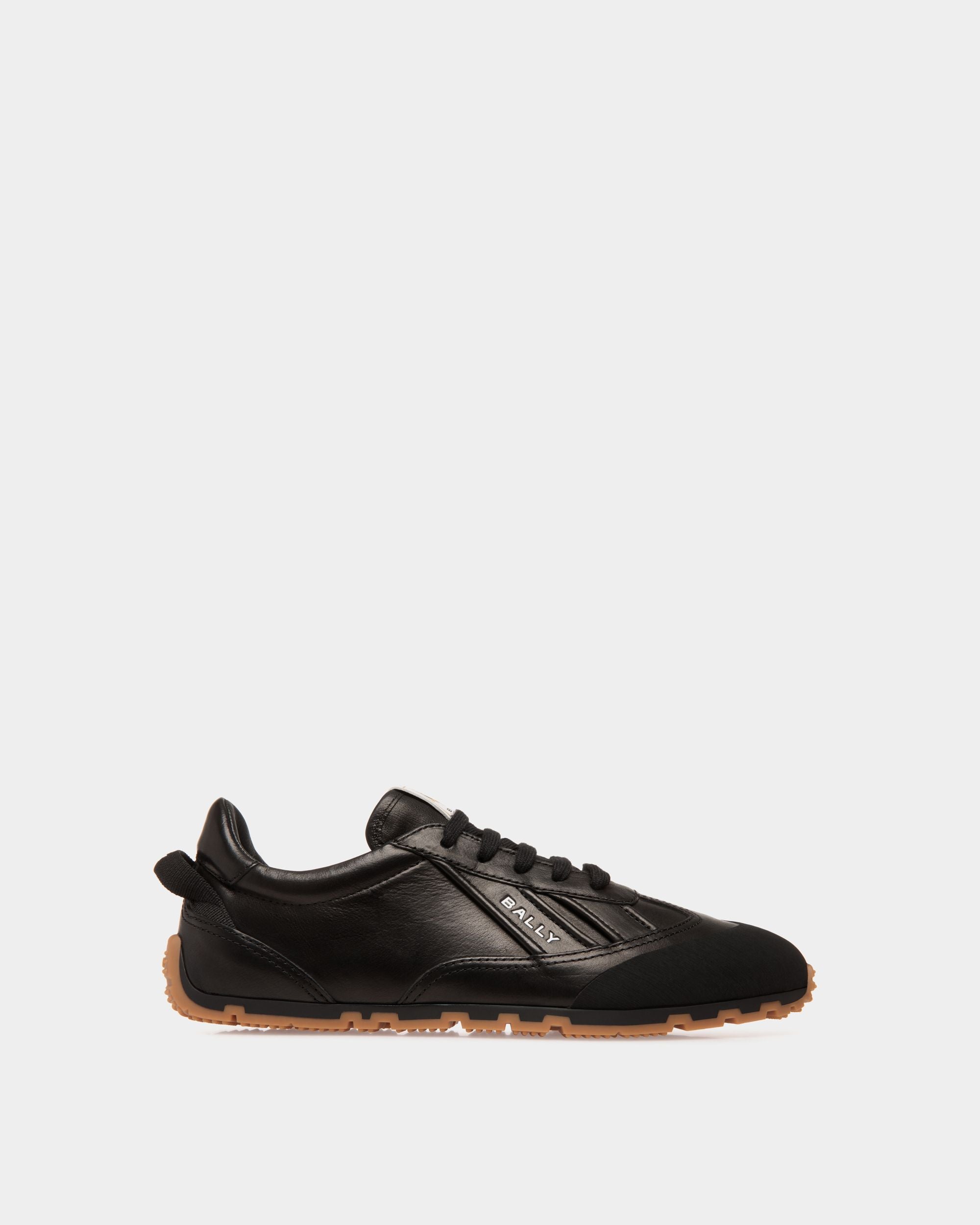 Bally Global - Zapatilla Quarry De Piel Negra - Negro