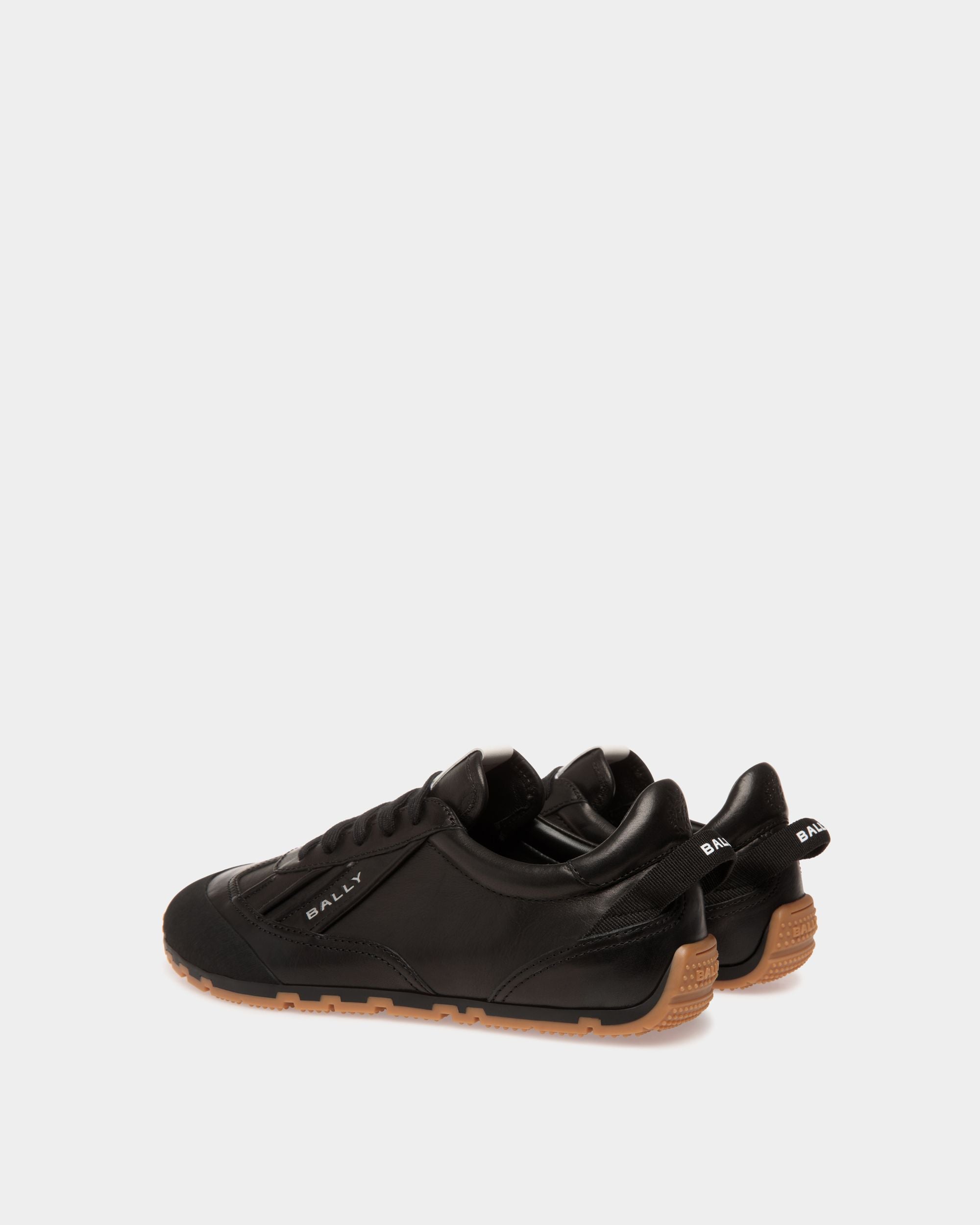 Bally Global - Quarry Sneaker in Black Leather - Black