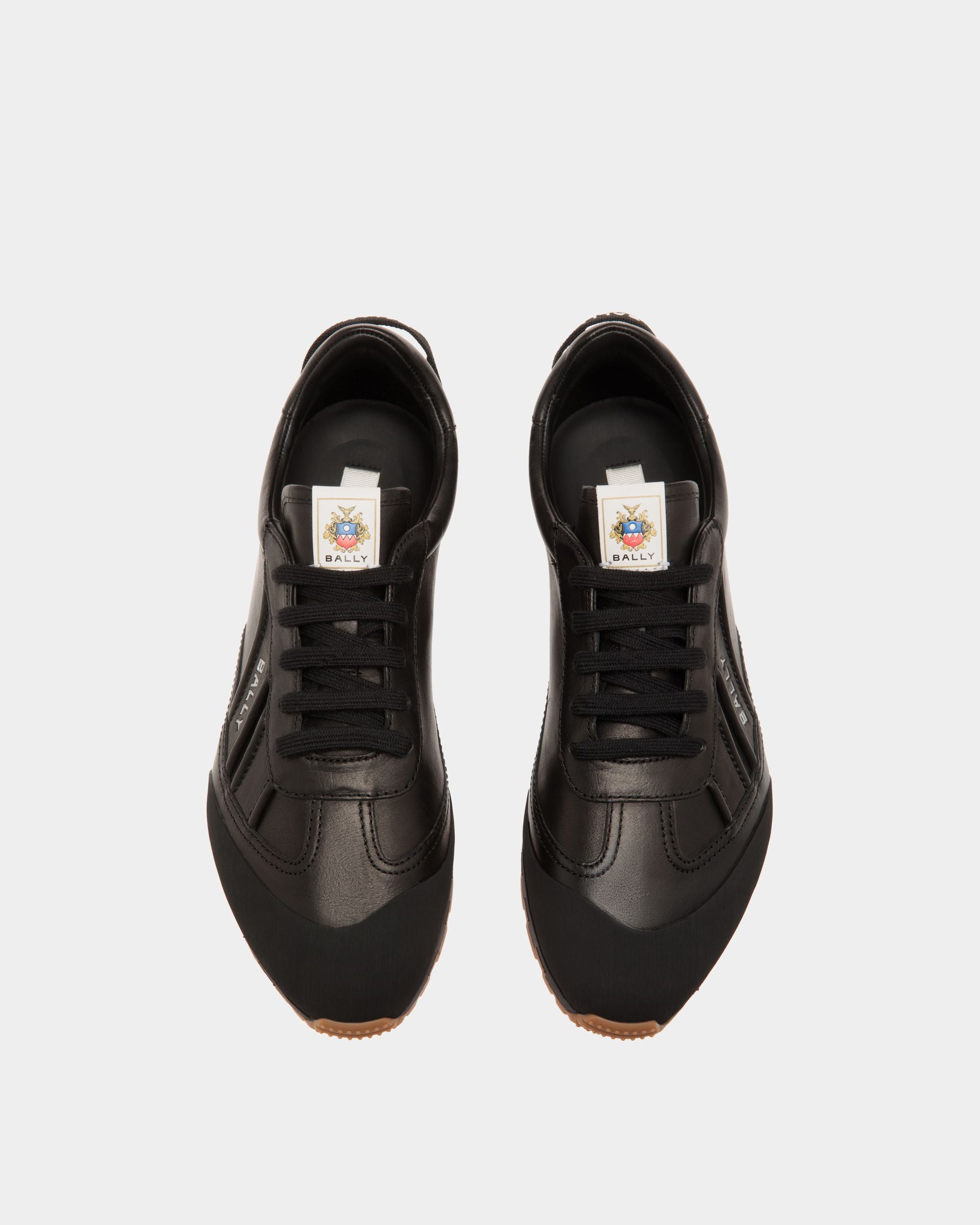 Bally Global - Quarry Sneaker in Black Leather - Black