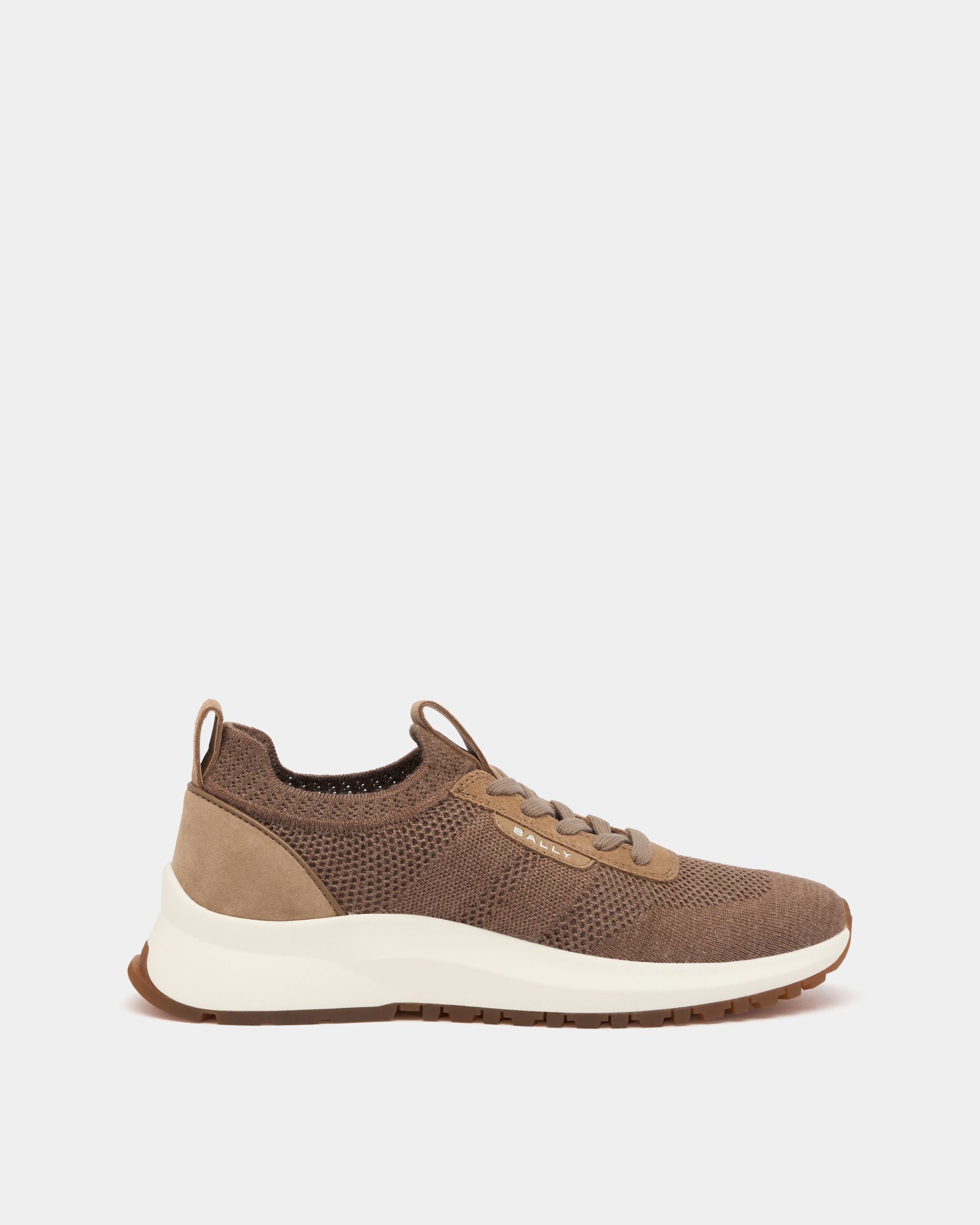 Bally Global - Outline Sneaker in Taupe Leather - Brown