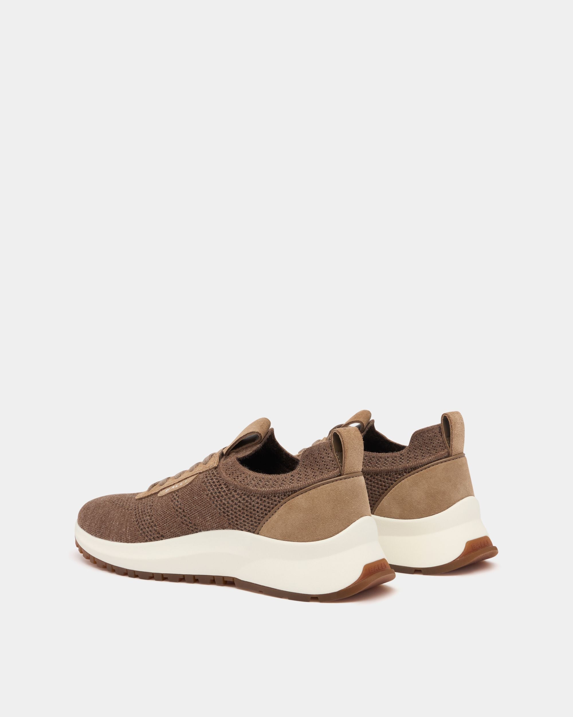 Bally Global - Outline Sneaker in Taupe Leather - Brown