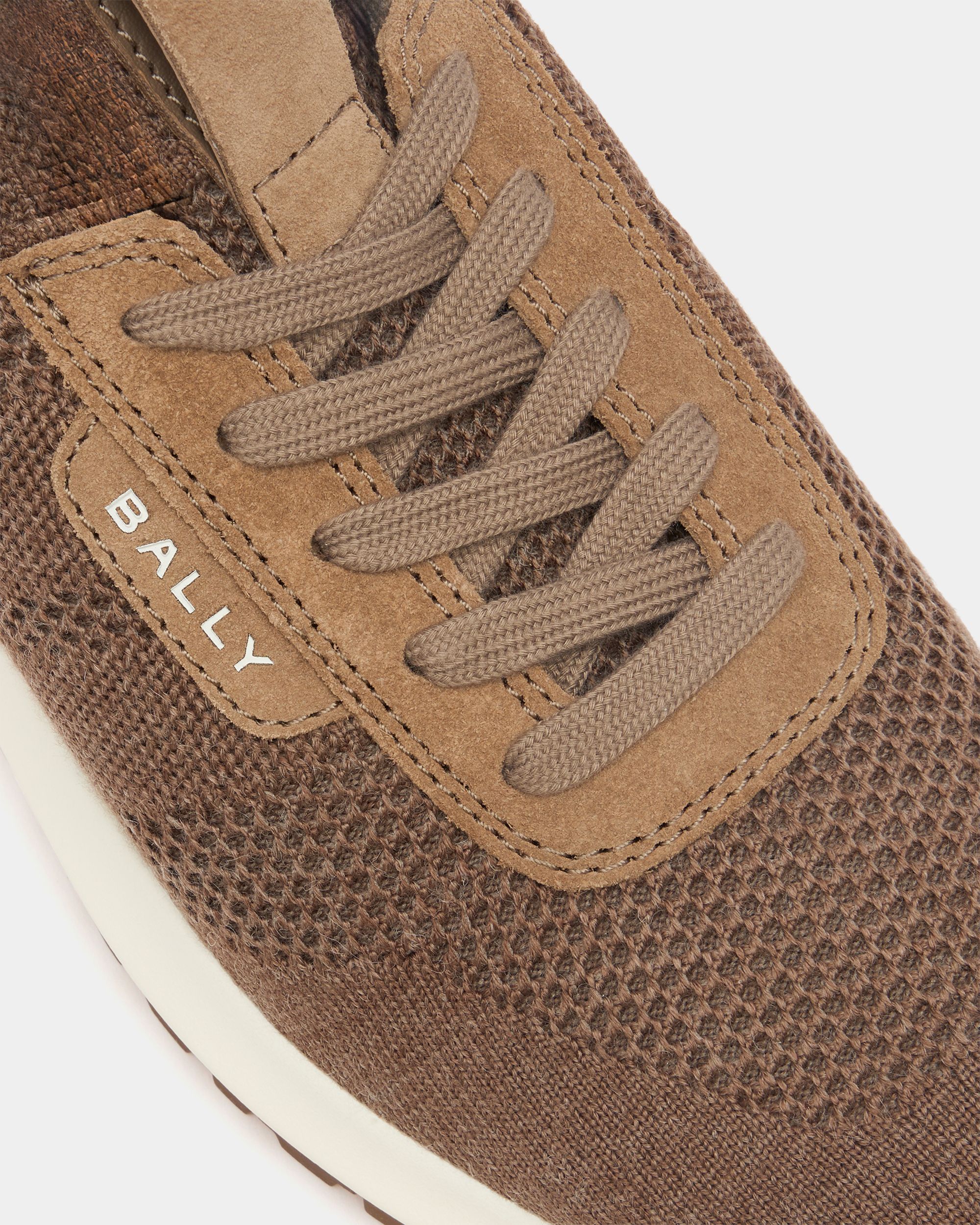 Bally Global - Outline Sneaker in Taupe Leather - Brown