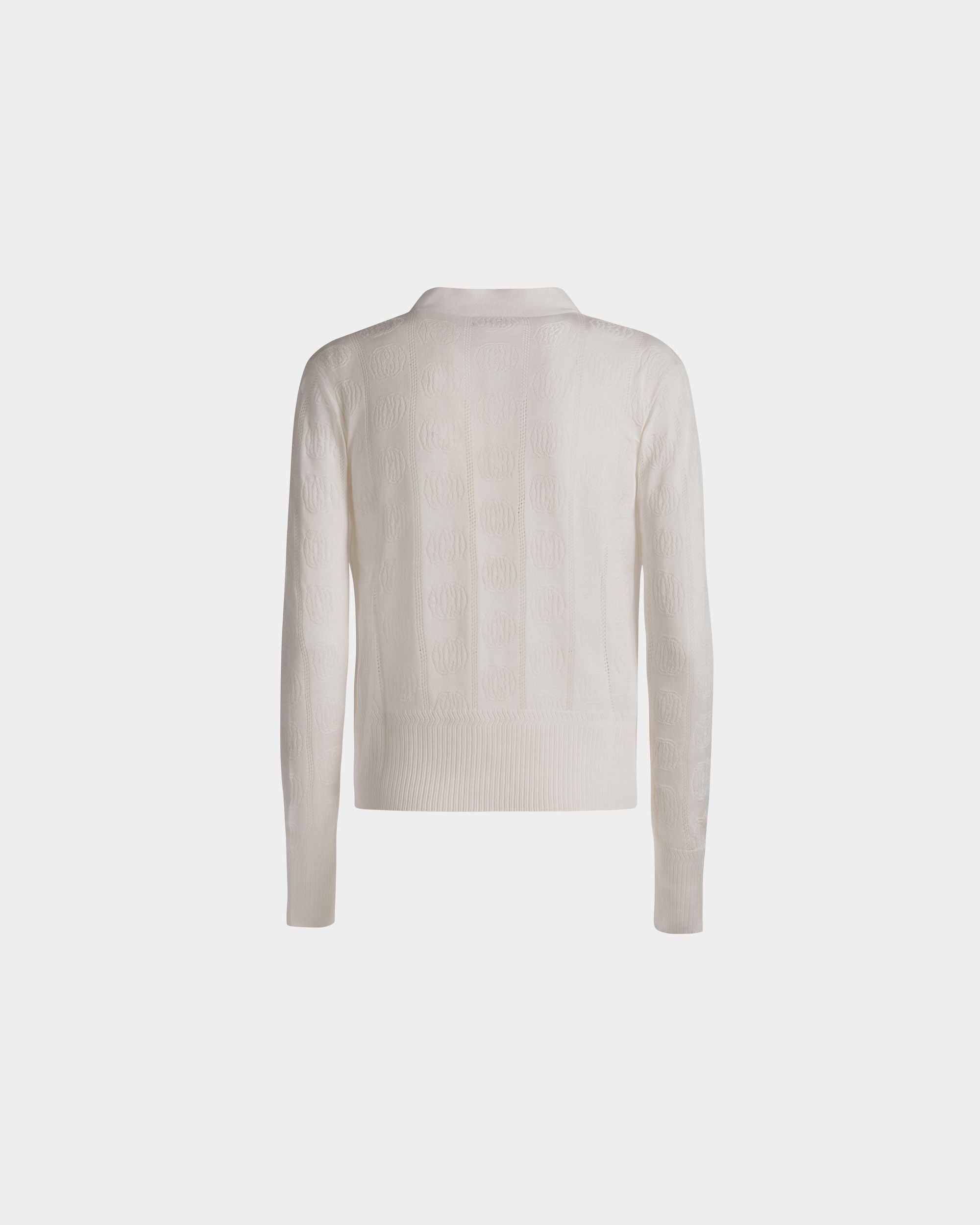Bally Global - Cardigan Beige En Soie Mélangée Beige - Beige