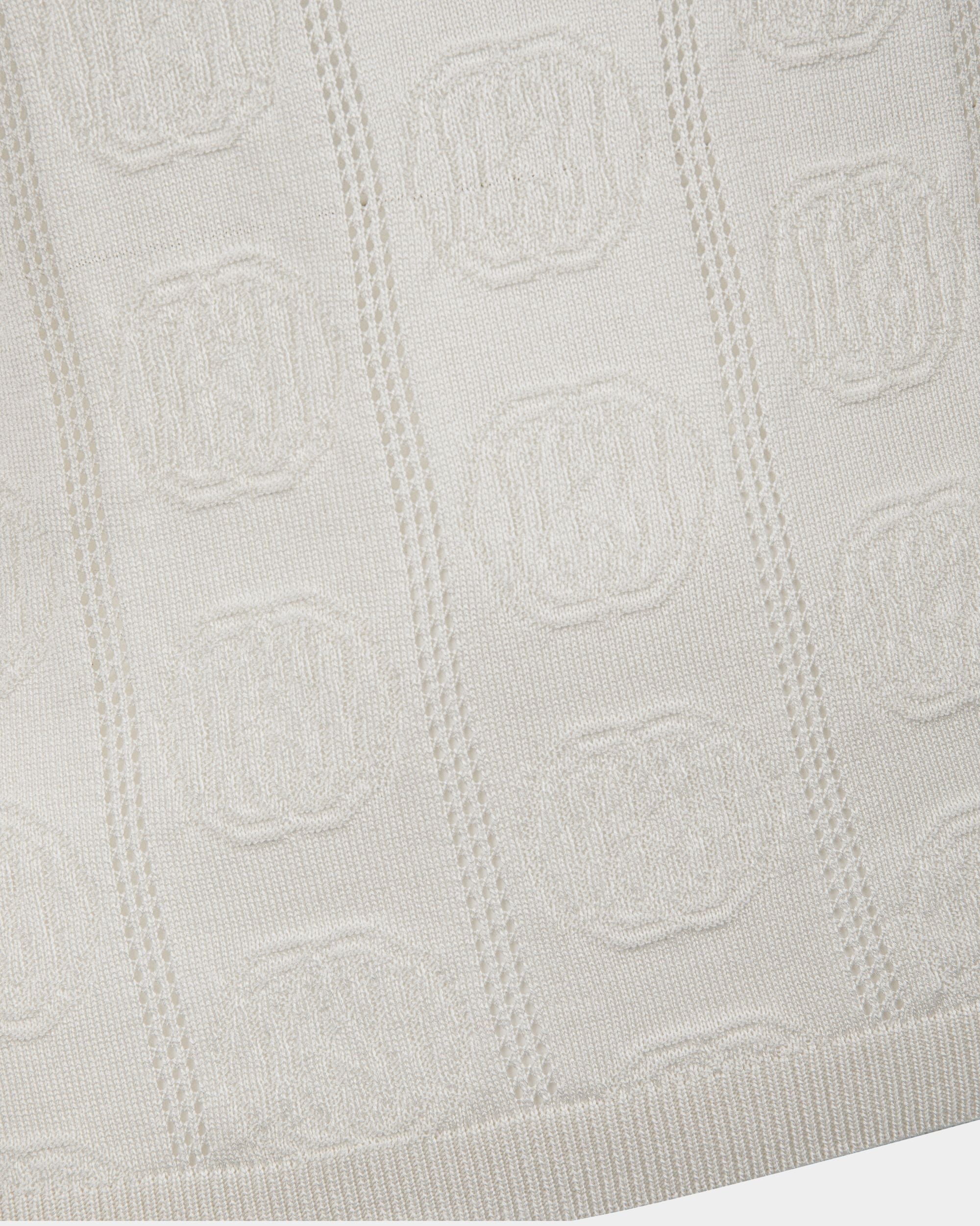 Bally Global - Top Ras-Du-Cou En Soie Mélangée Beige - Beige